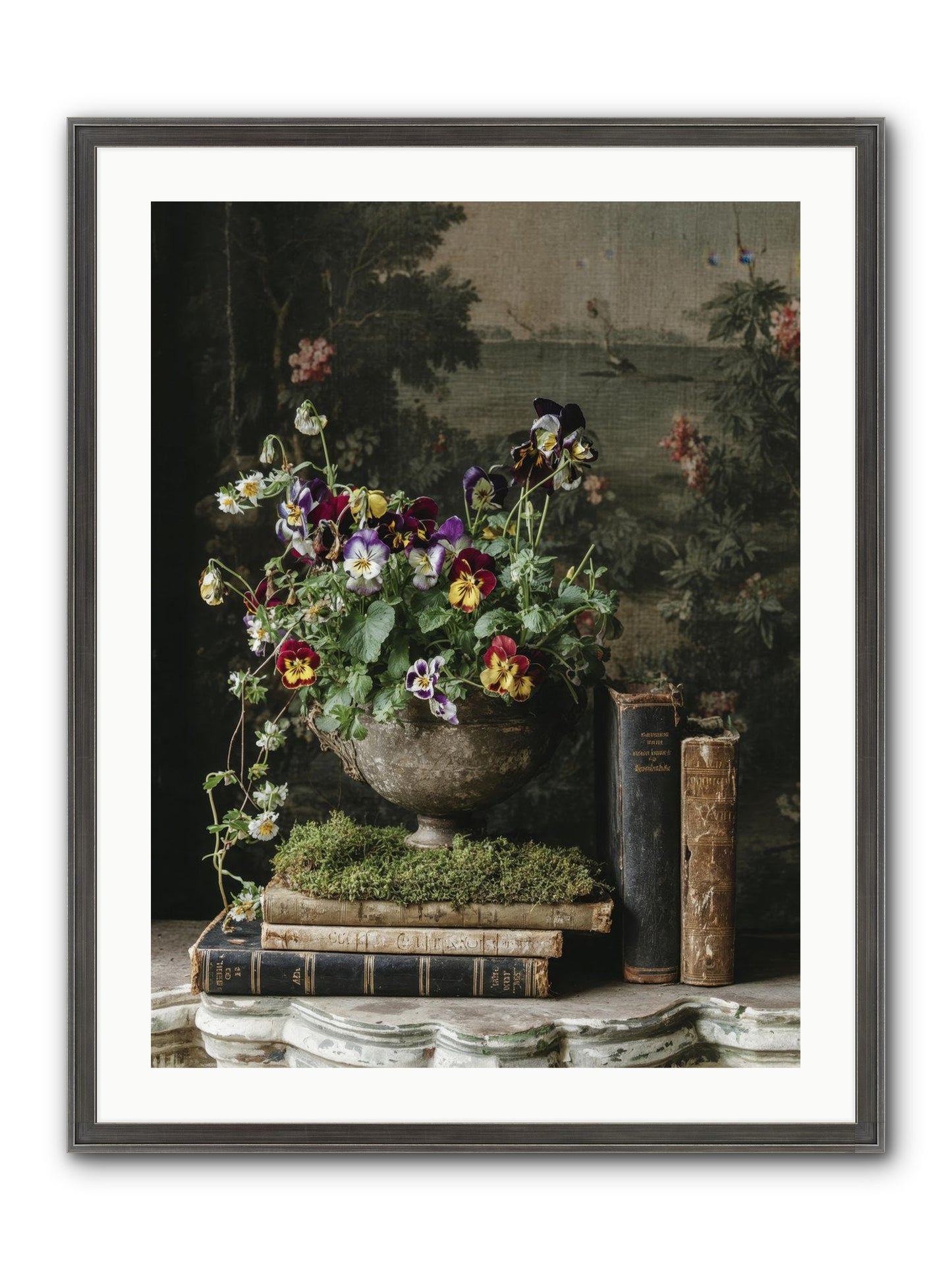 Chasing Summer Framed Print - Slimwoods Black/Silver 24x32