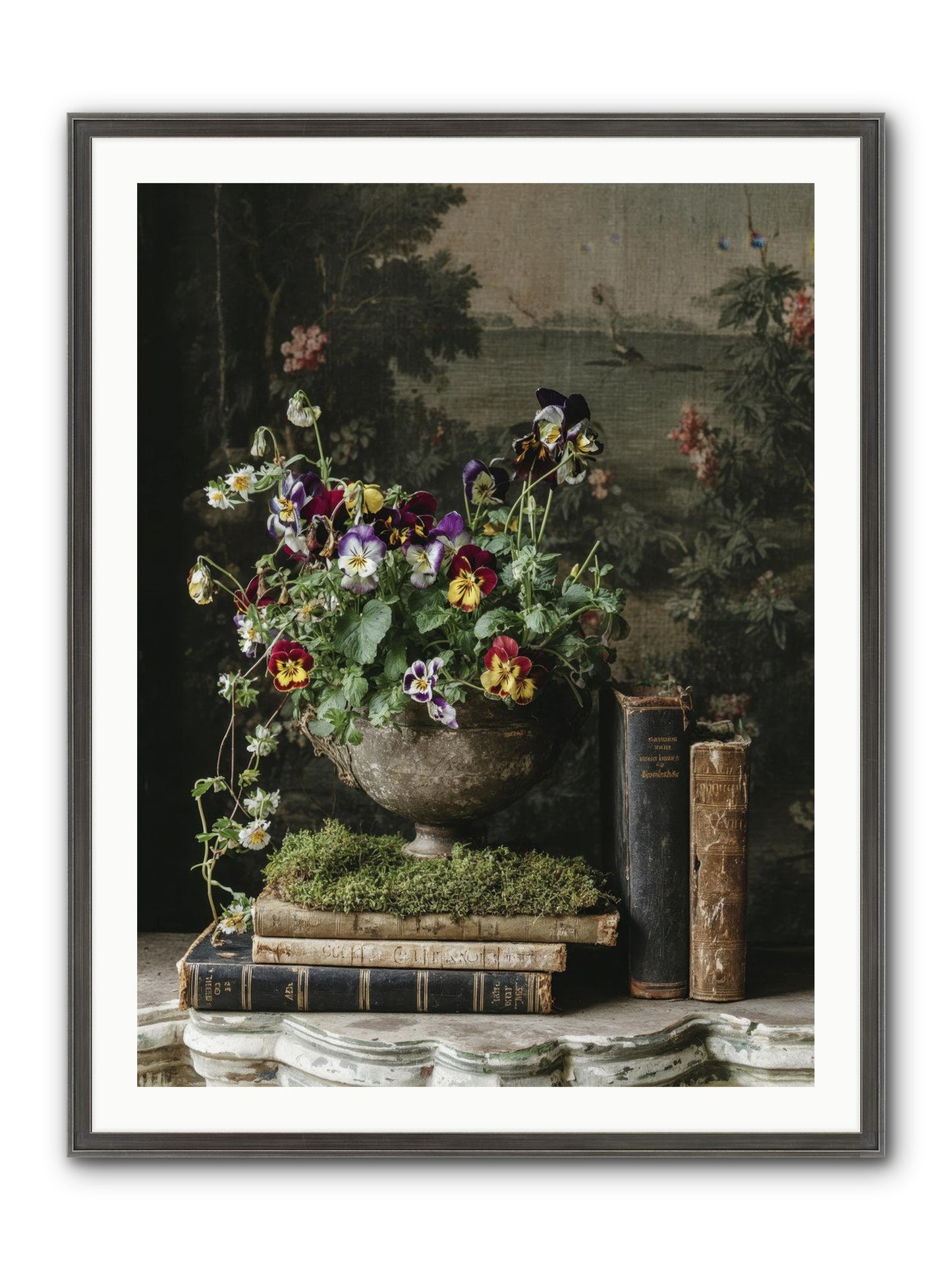 Chasing Summer Framed Print - Slimwoods Black/Silver 30x40