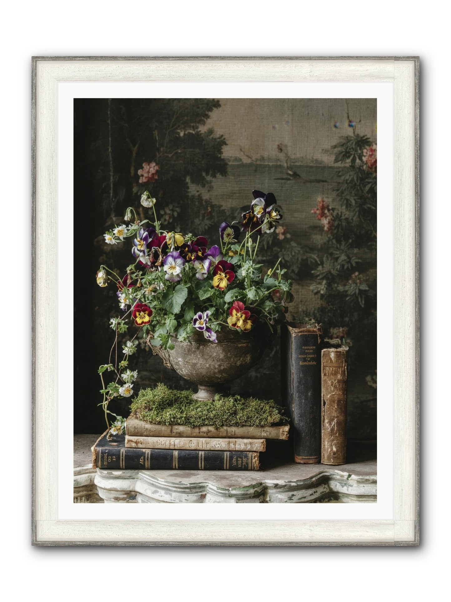 Chasing Summer Framed Print - Driftwood White 36x48