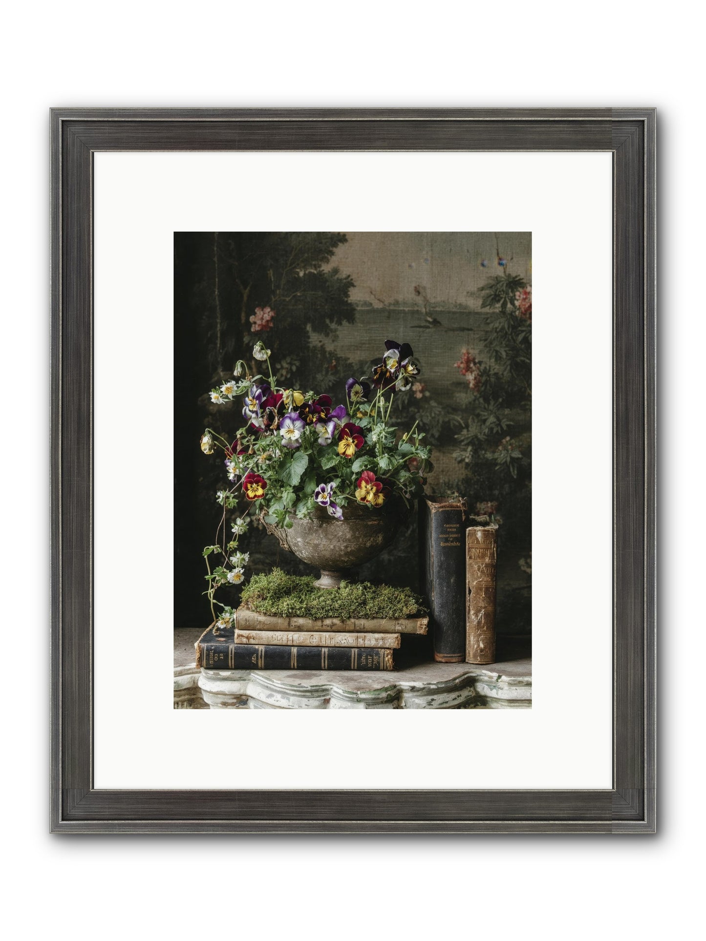 Chasing Summer Framed Print - Slimwoods Black/Silver 9x12