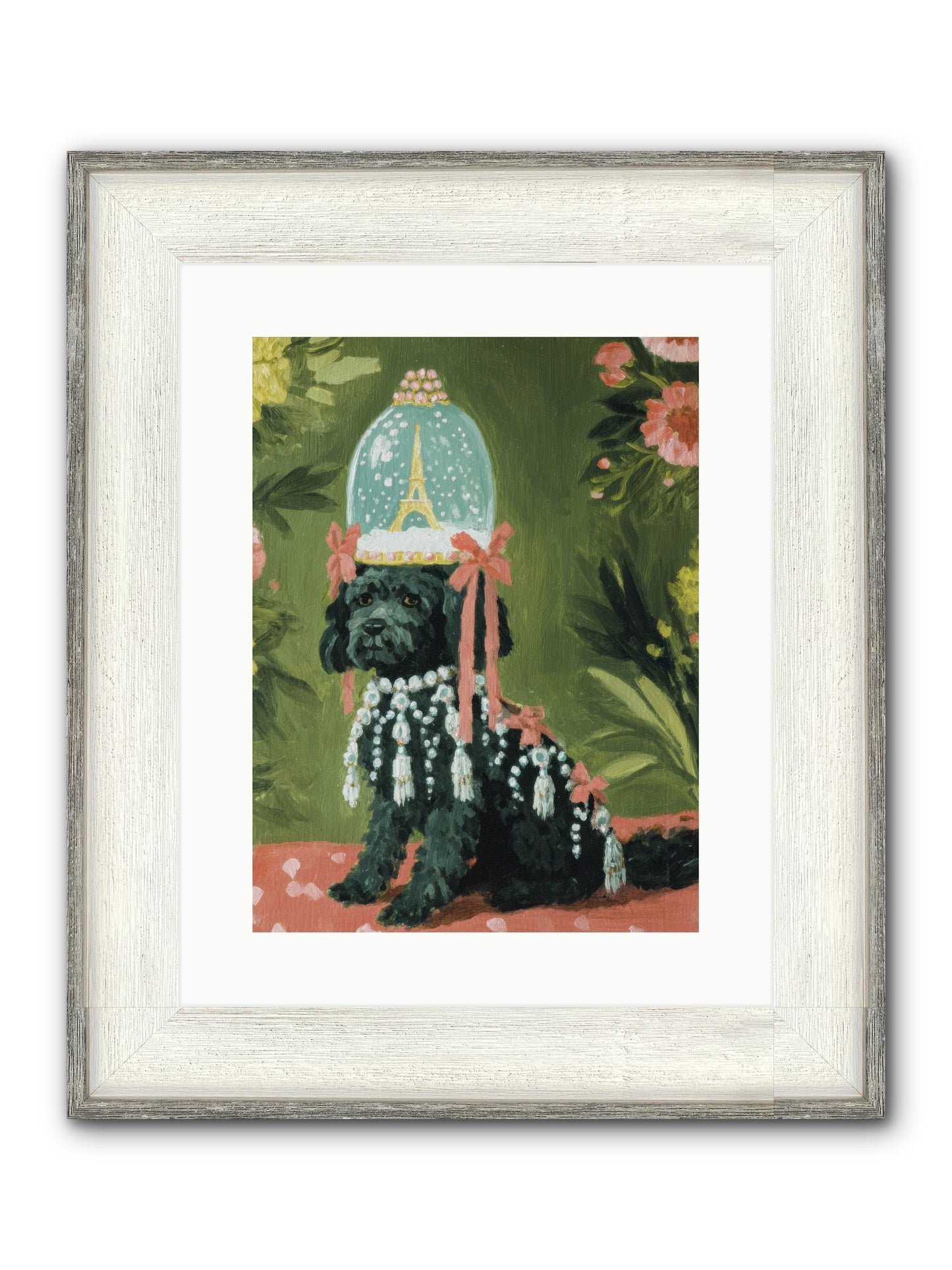 Cherished Splendor Framed Print - Driftwood White 12x16