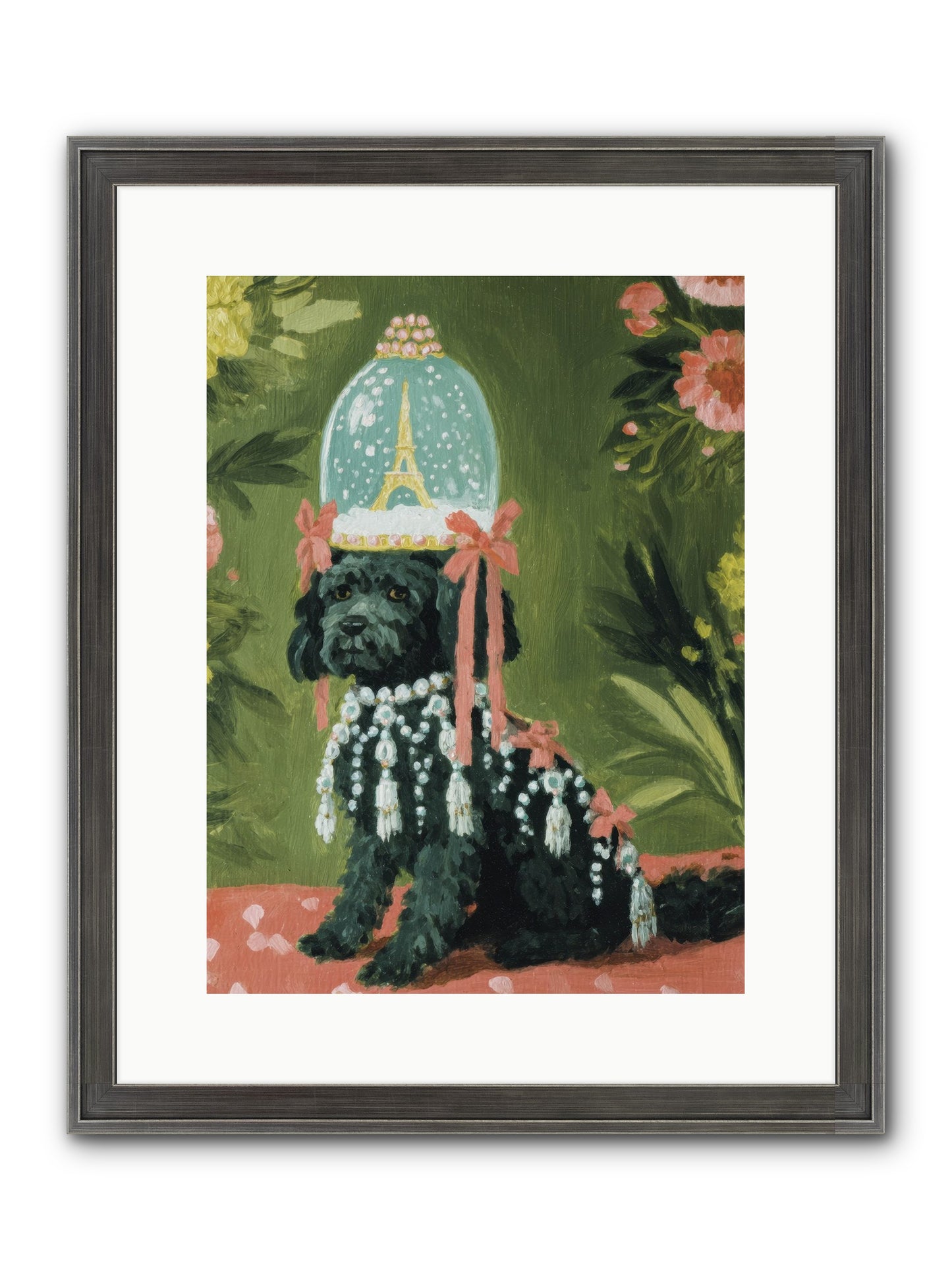 Cherished Splendor Framed Print - Slimwoods Black/Silver 12x16