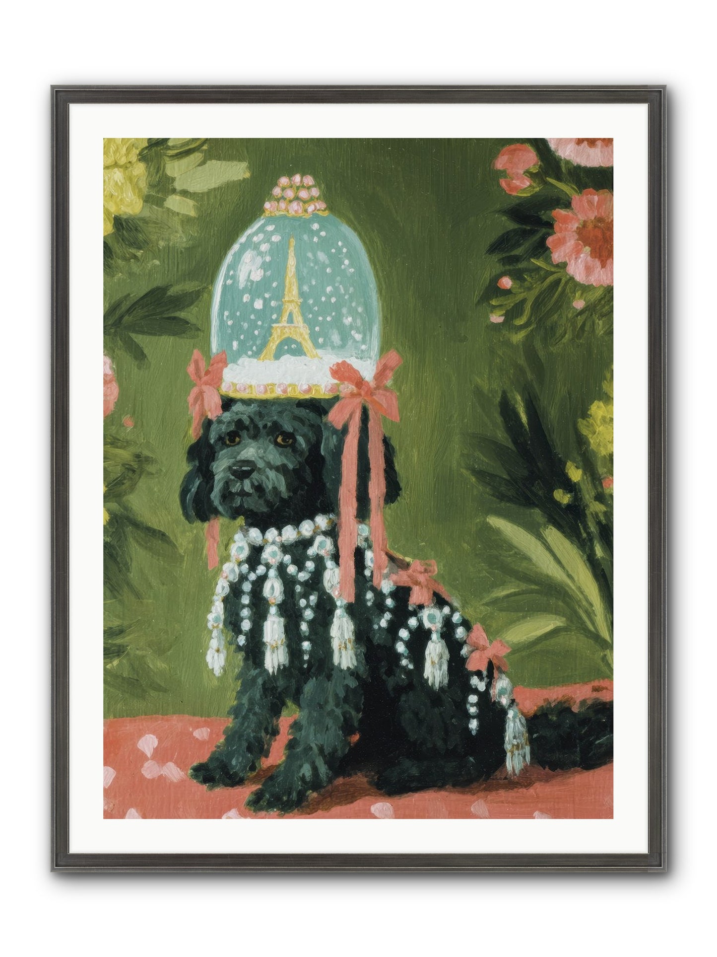 Cherished Splendor Framed Print - Slimwoods Black/Silver 30x40
