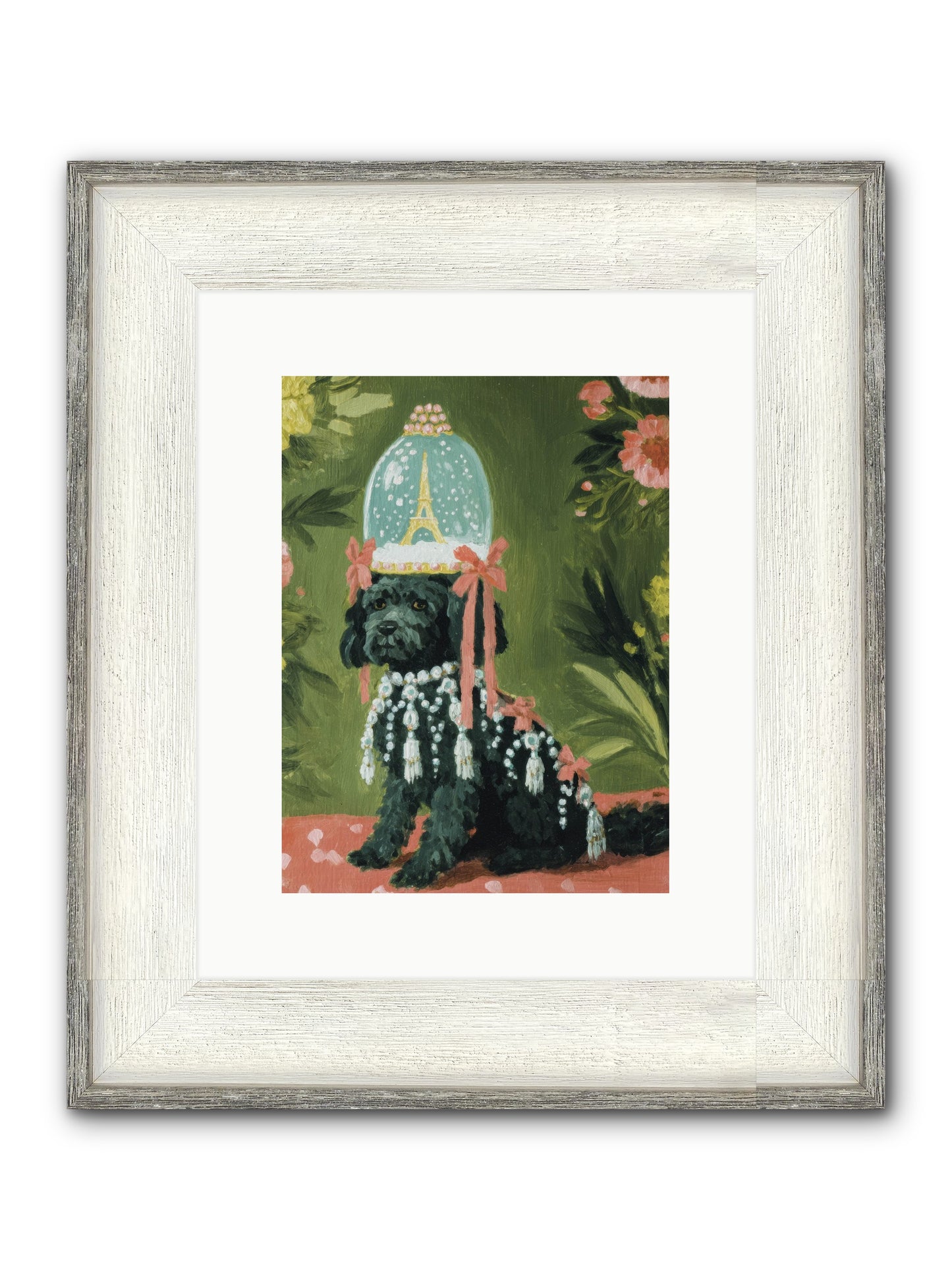 Cherished Splendor Framed Print - Driftwood White 9x12