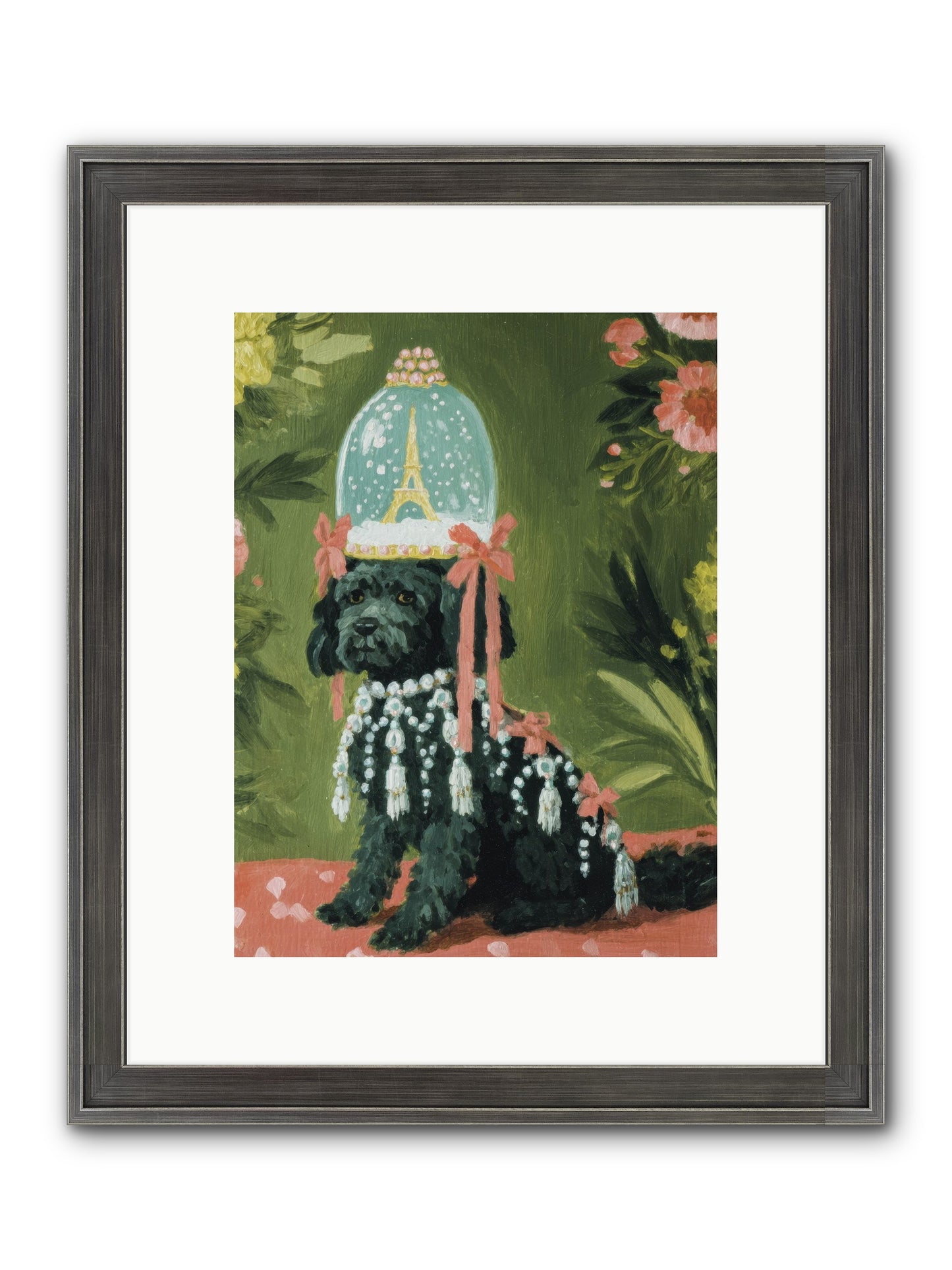 Cherished Splendor Framed Print - Slimwoods Black/Silver 9x12