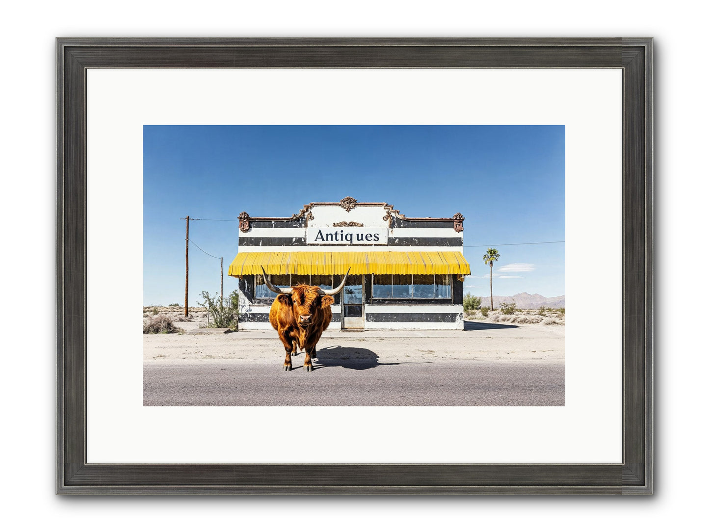 Chronicles Of Wanderlust Framed Print - Slimwoods Black/Silver 15x10