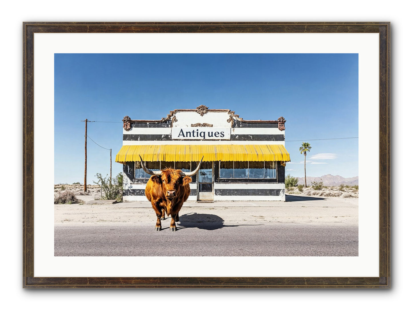 Chronicles Of Wanderlust Framed Print - Slimwoods Black/Gold 30x20