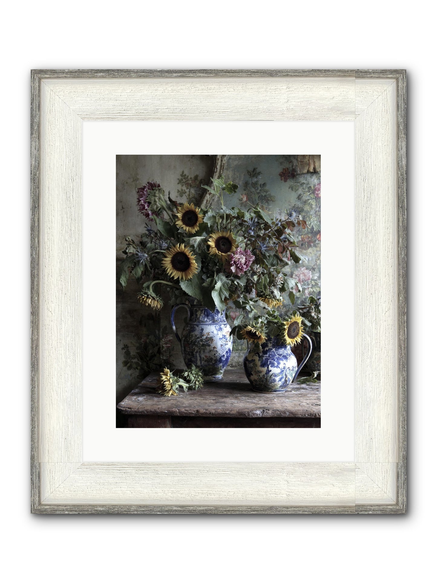 Cinema Framed Print - Driftwood White 12x16