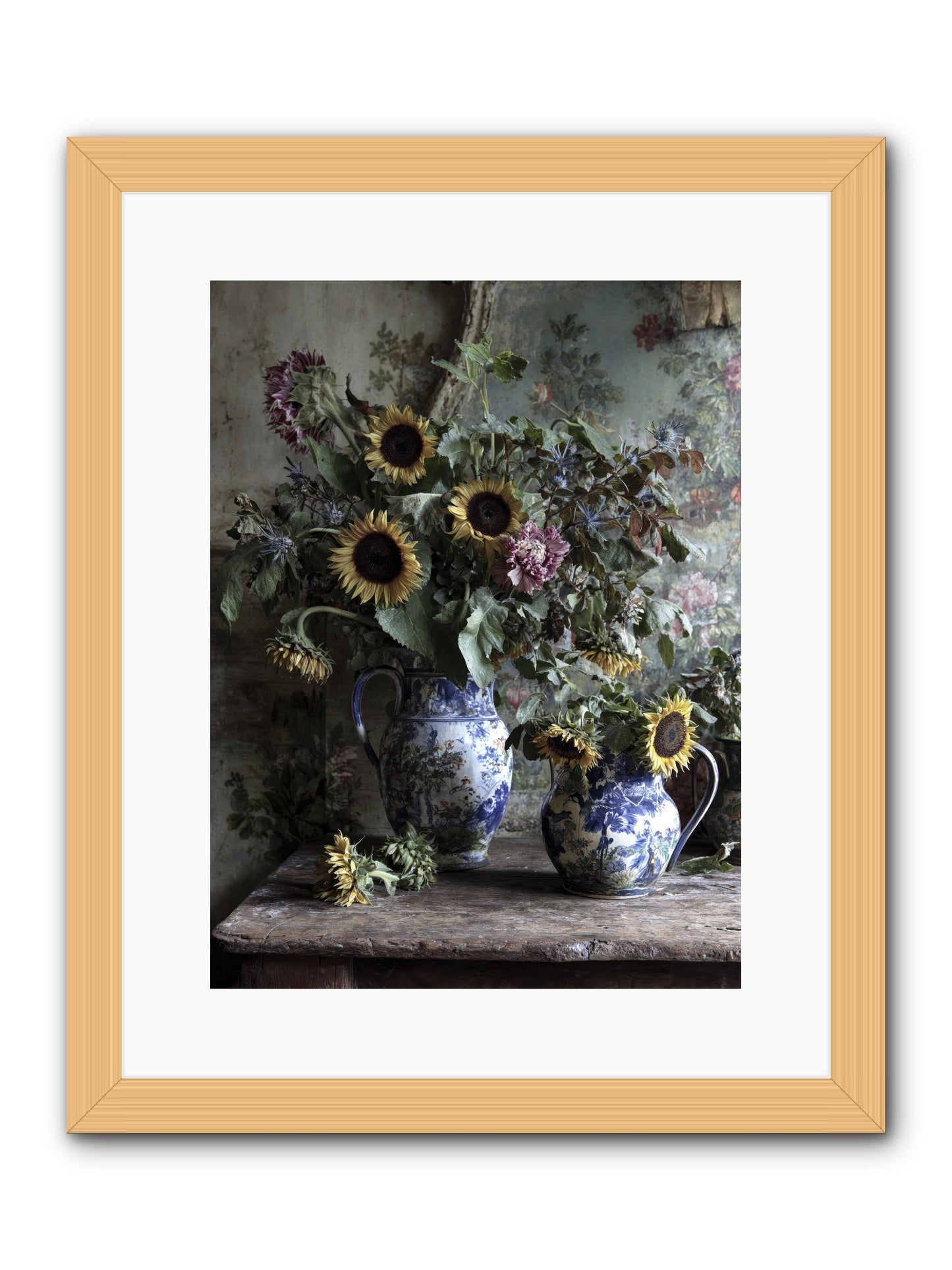 cinema -- Framed Print - Natural 12x16
