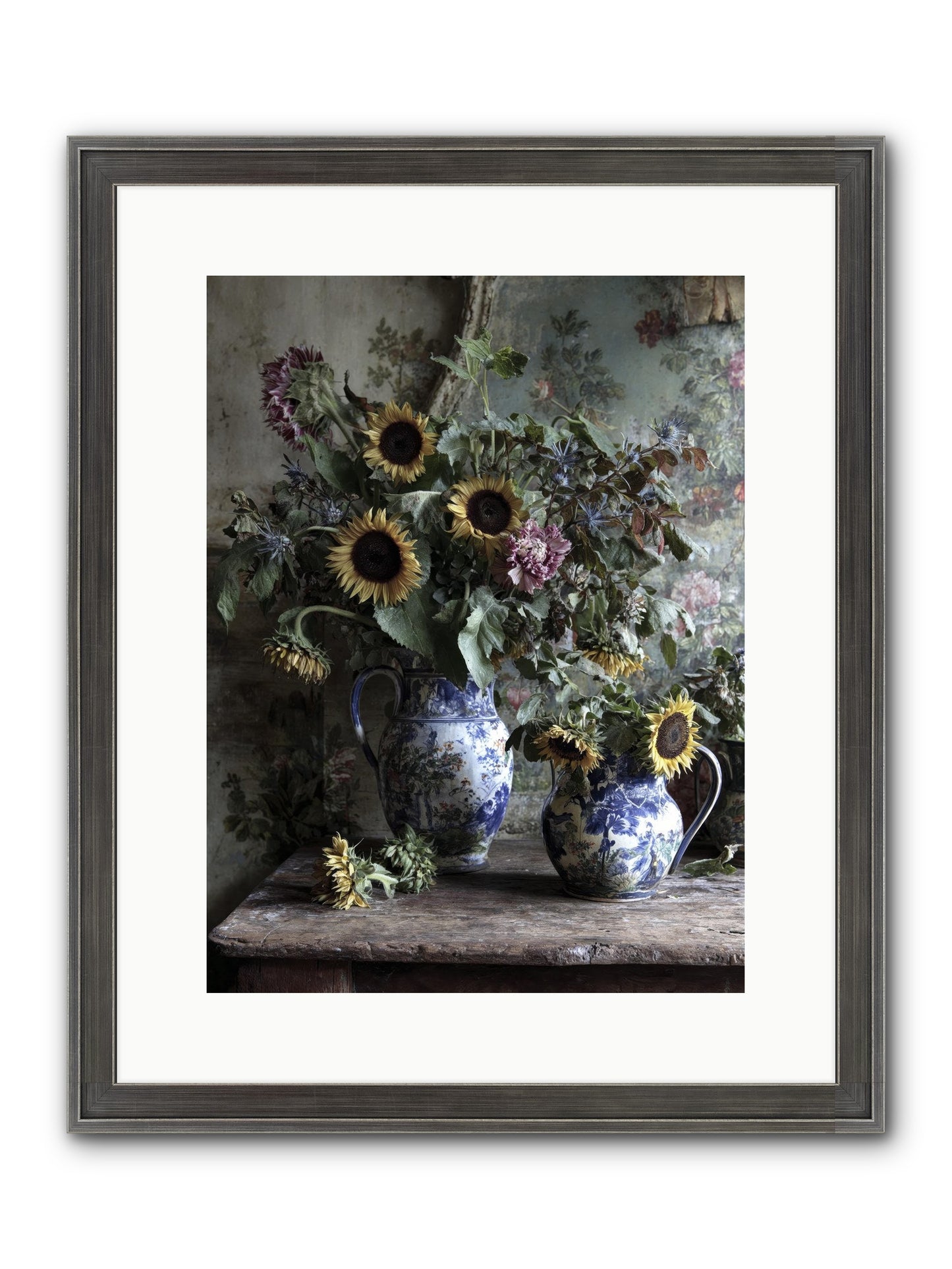 Cinema Framed Print - Slimwoods Black/Silver 12x16