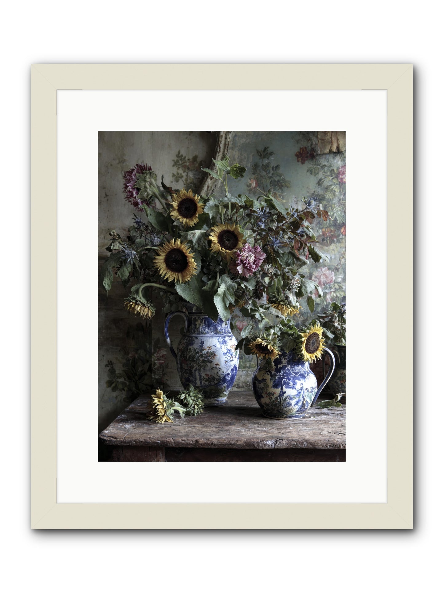 cinema -- Framed Print - White 12x16