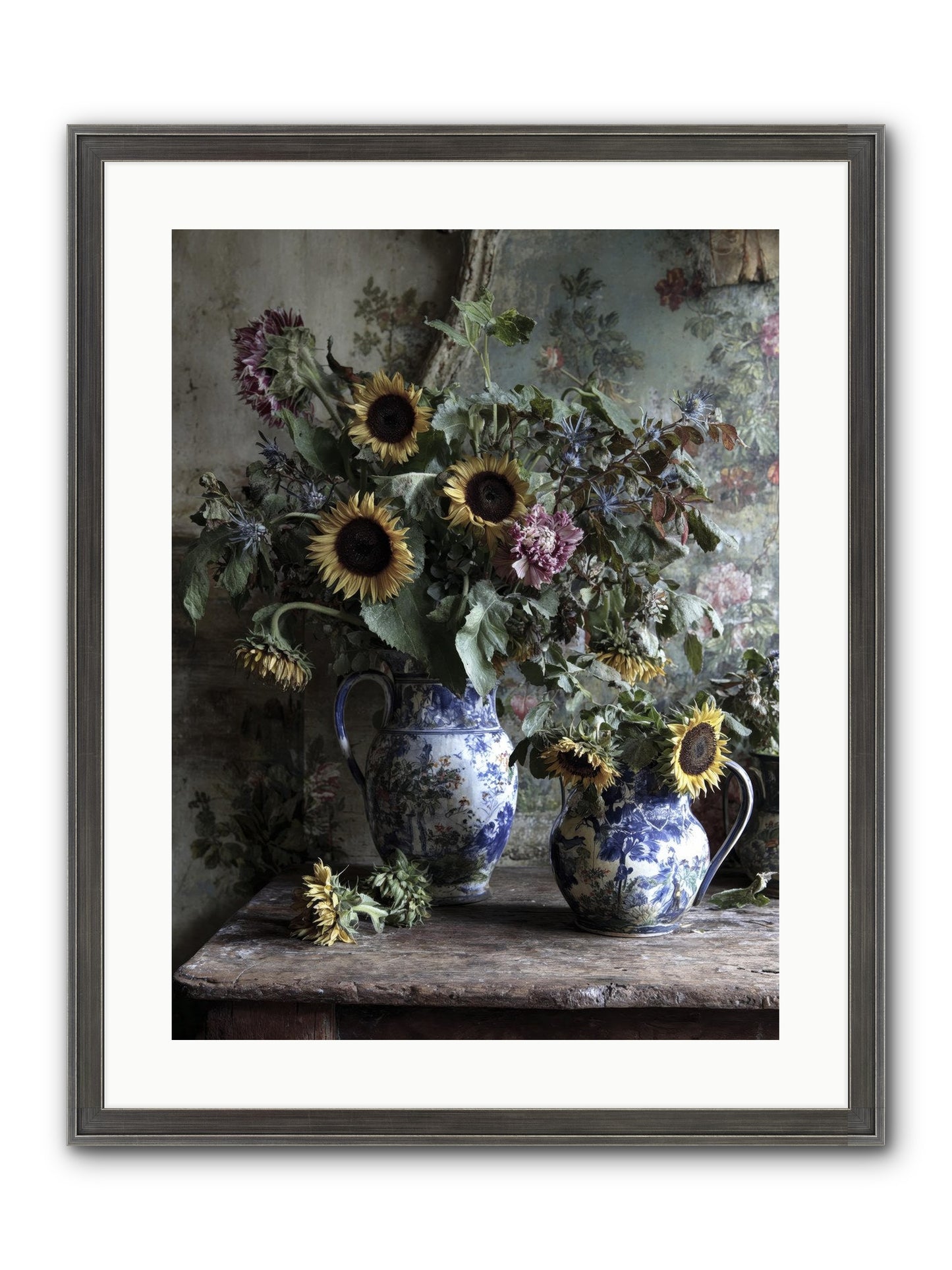 Cinema Framed Print - Slimwoods Black/Silver 18x24