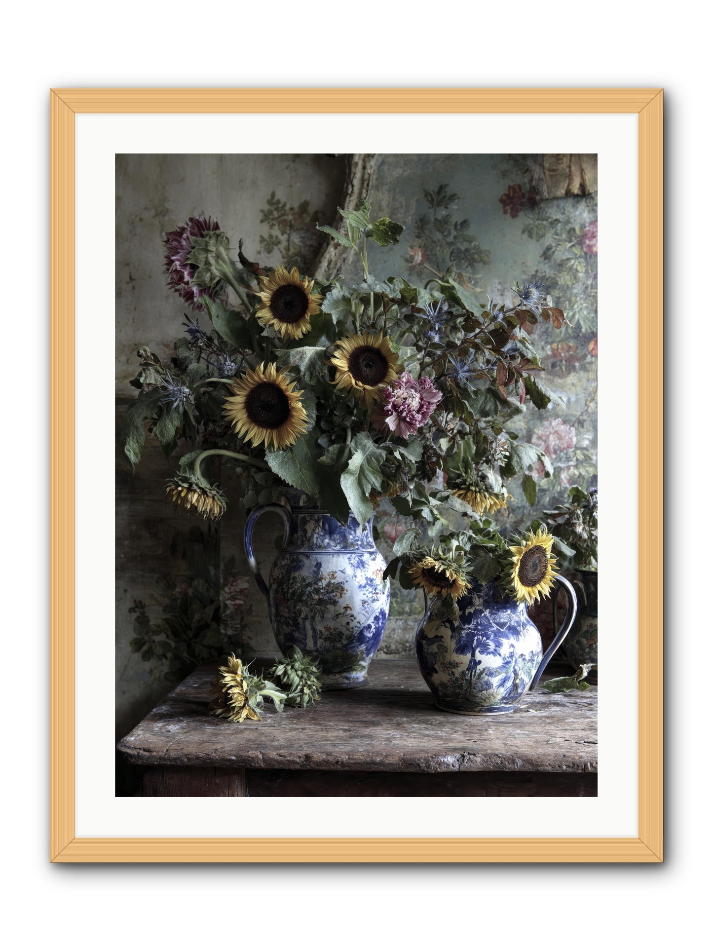 cinema -- Framed Print - Natural 24x32