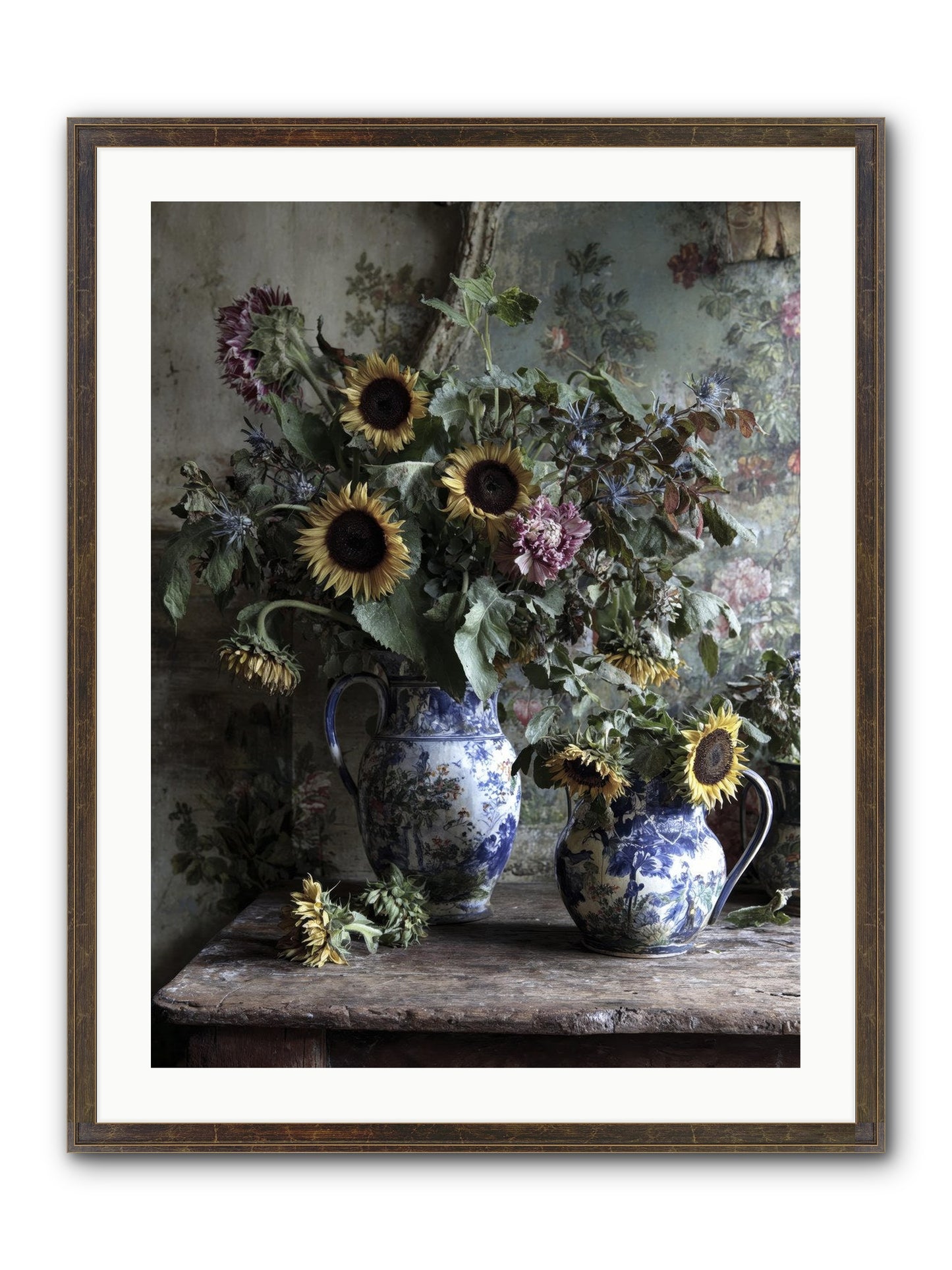 Cinema Framed Print - Slimwoods Black/Gold 24x32