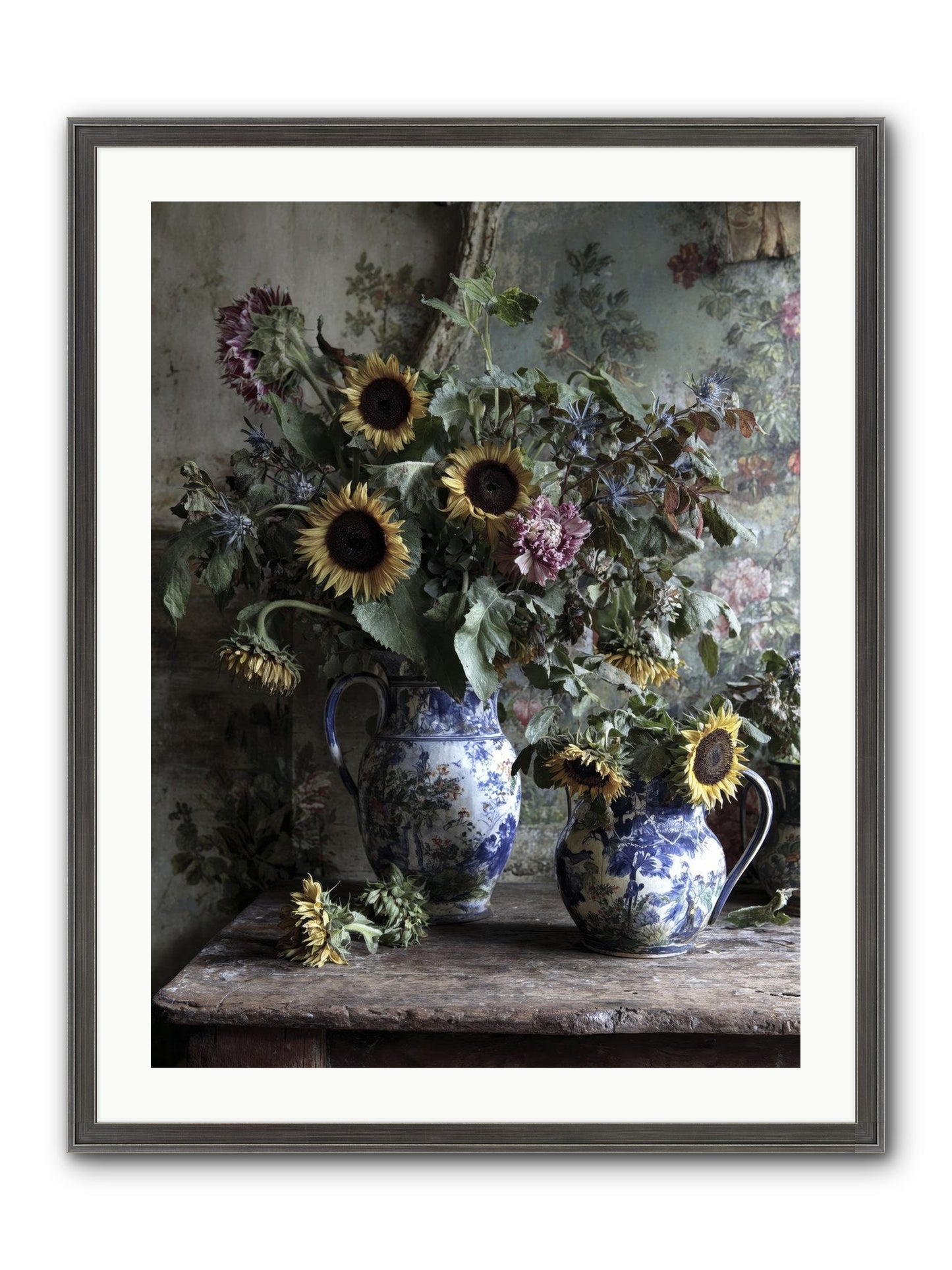 Cinema Framed Print - Slimwoods Black/Silver 24x32