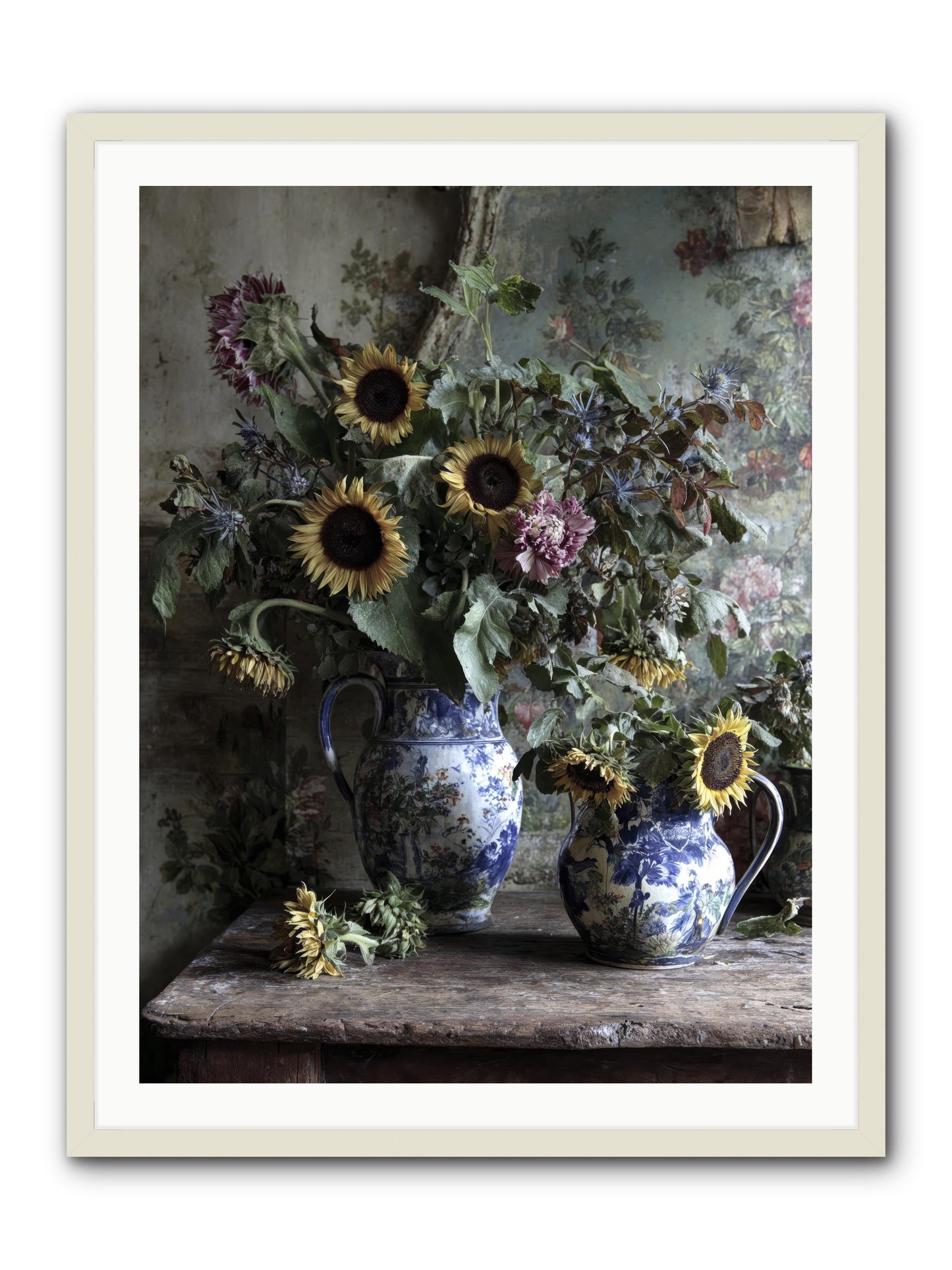 cinema -- Framed Print - White 30x40
