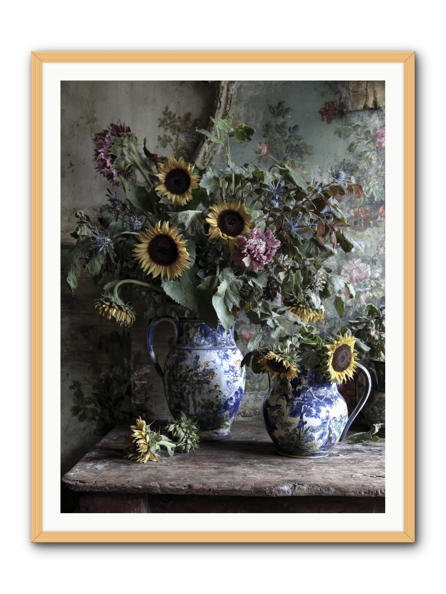 cinema -- Framed Print - Natural 36x48