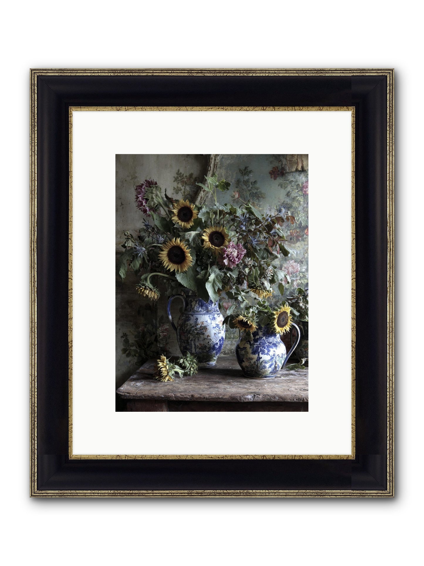 Cinema Framed Print - Black & Gold 9x12