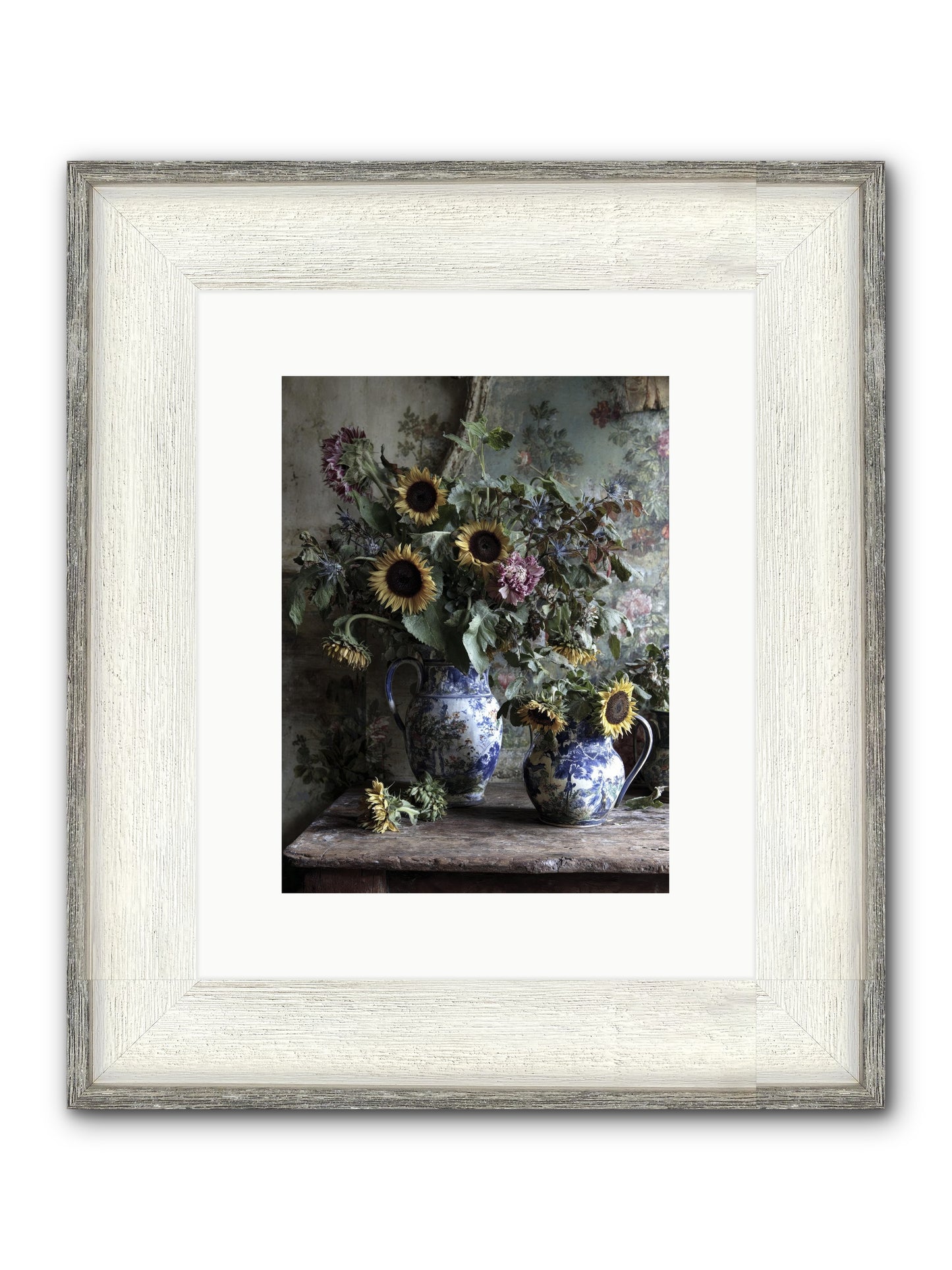 Cinema Framed Print - Driftwood White 9x12