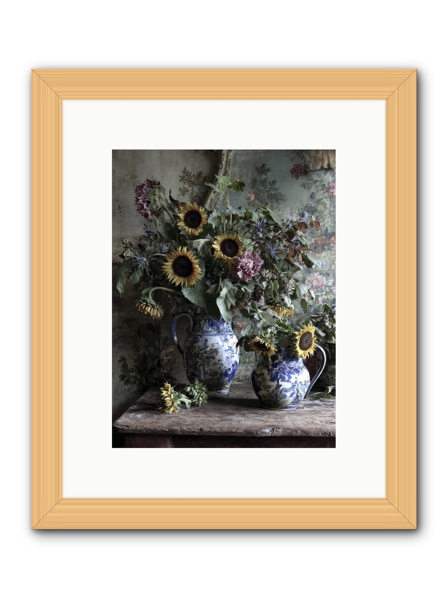 cinema -- Framed Print - Natural 9x12