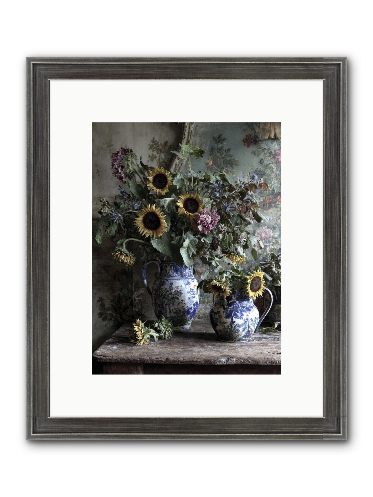 Cinema Framed Print - Slimwoods Black/Silver 9x12