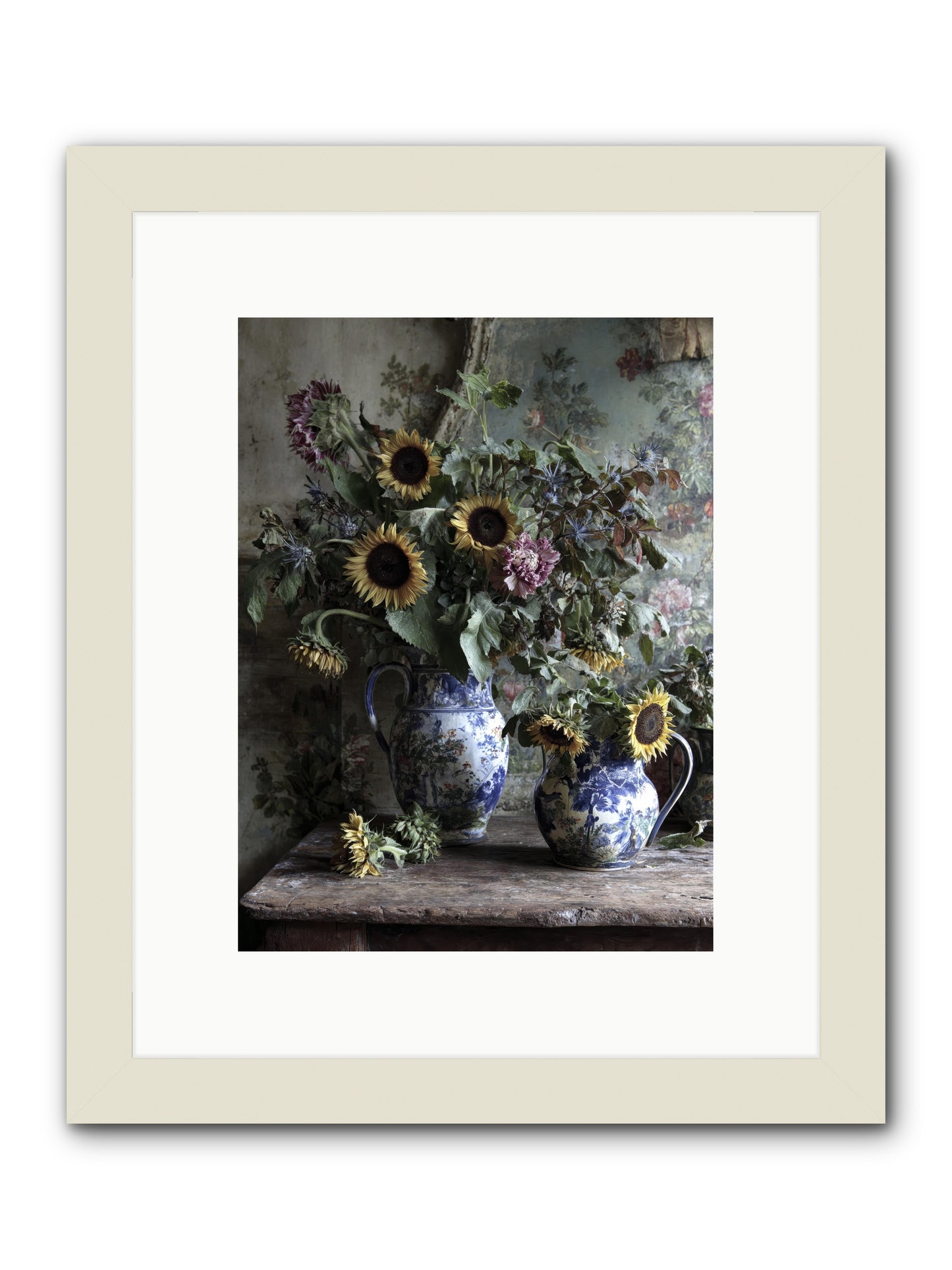 cinema -- Framed Print - White 9x12