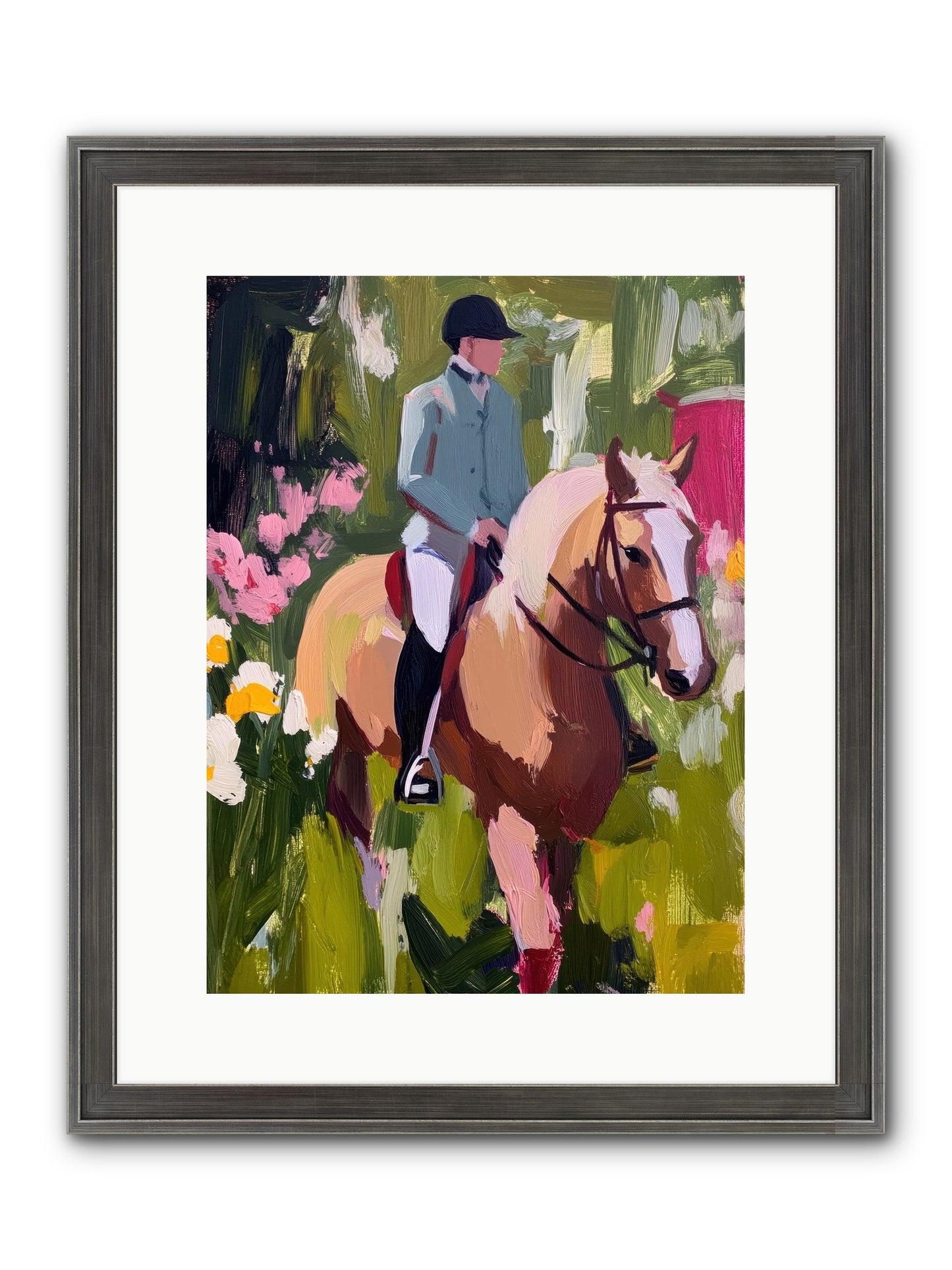 Cinnamon Sky Framed Print - Slimwoods Black/Silver 12x16