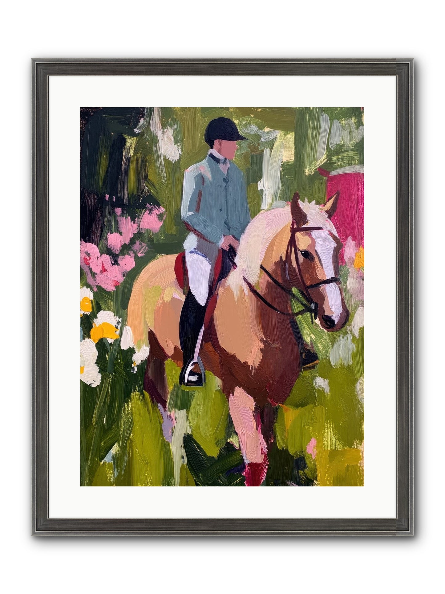 Cinnamon Sky Framed Print - Slimwoods Black/Silver 18x24