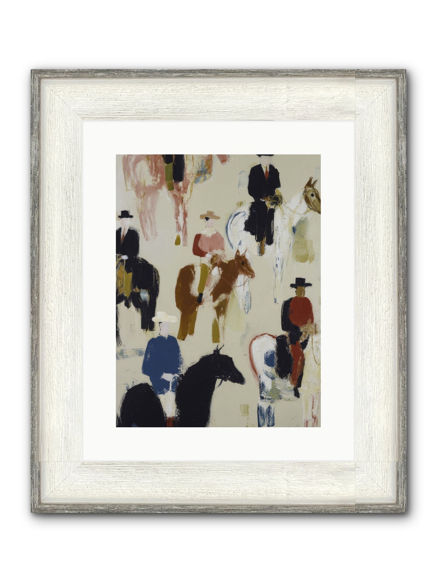Circle Of Dust & Trust Framed Print - Driftwood White 12x16
