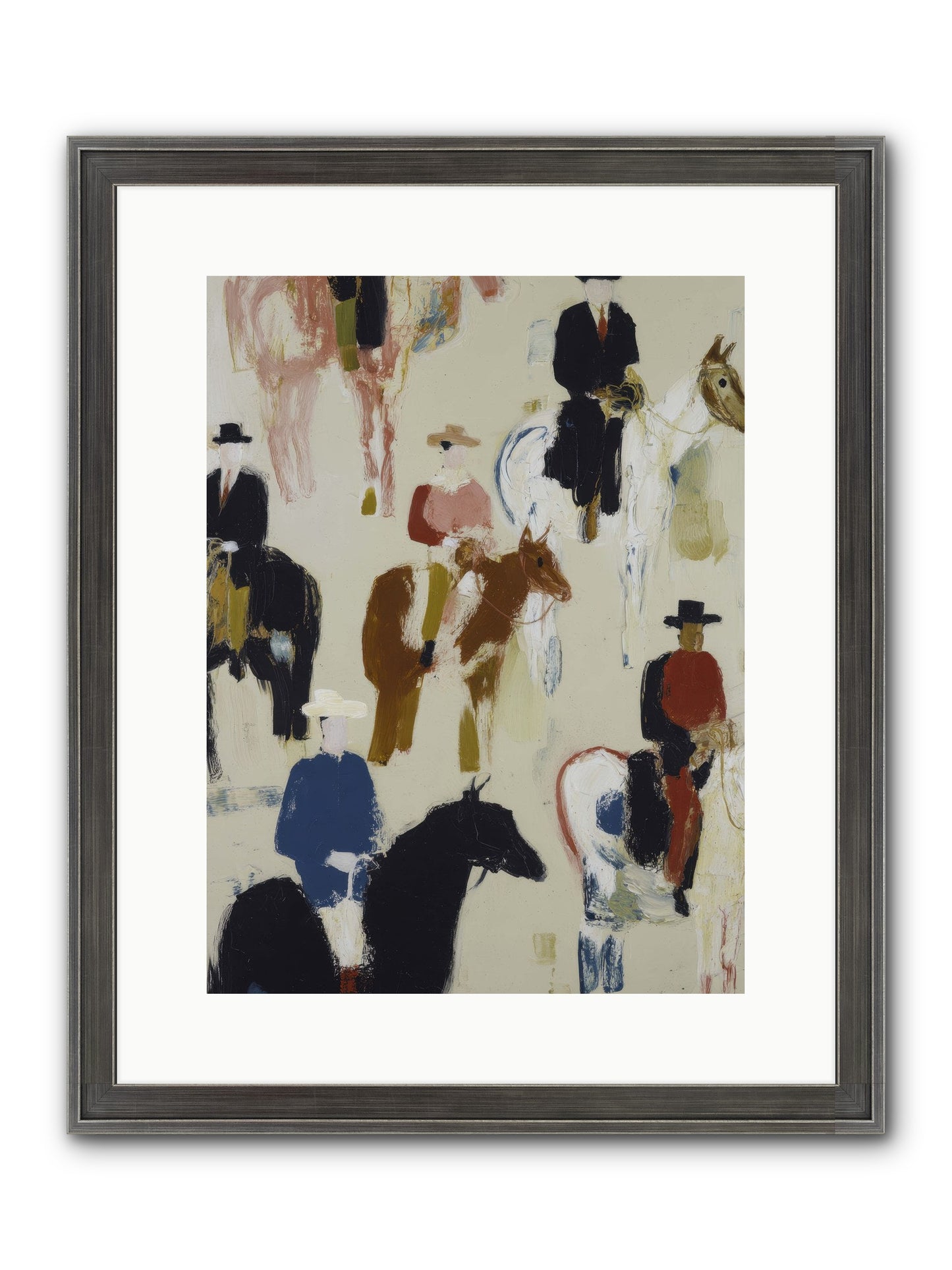 Circle Of Dust & Trust Framed Print - Slimwoods Black/Silver 12x16