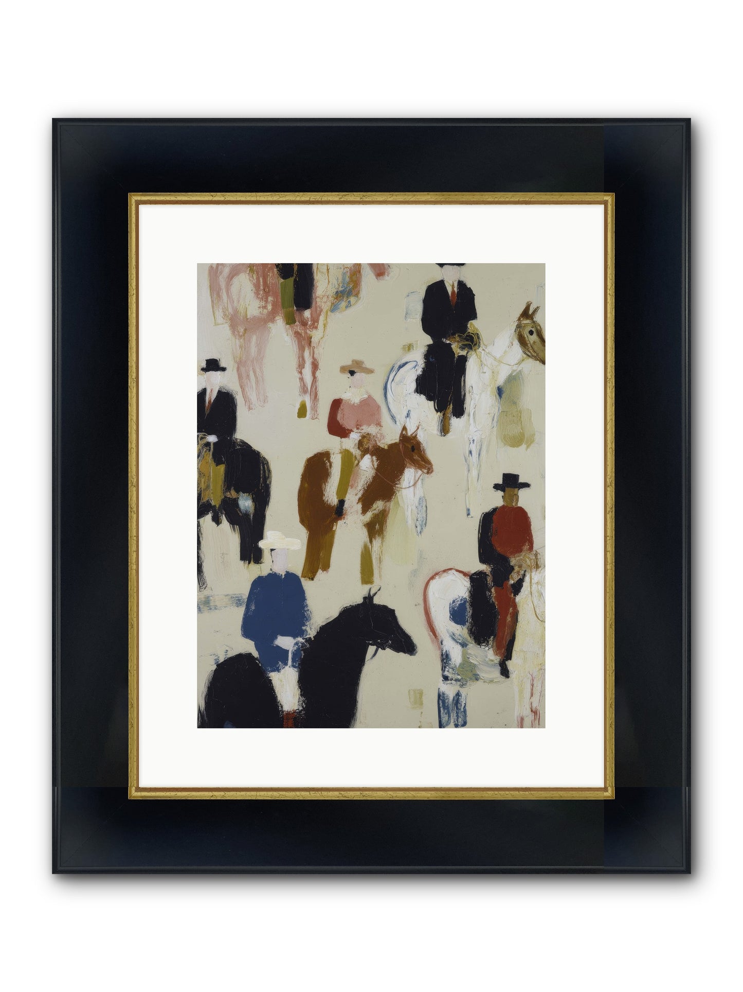 Circle Of Dust & Trust Framed Print - Wide Black w/Gold 12x16