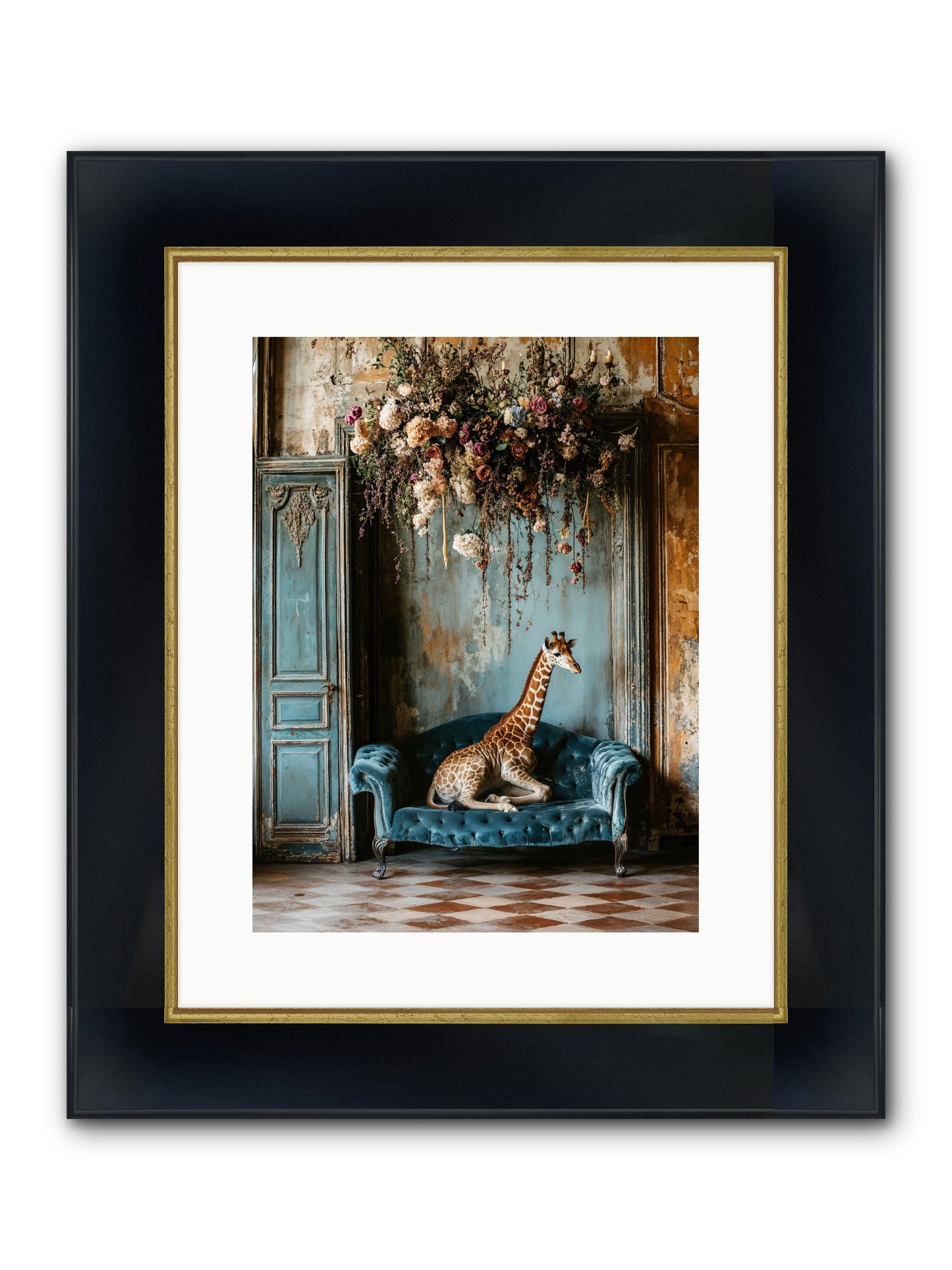 Circus Of Sweet Surrender Framed Print - Wide Black w/Gold 12x16