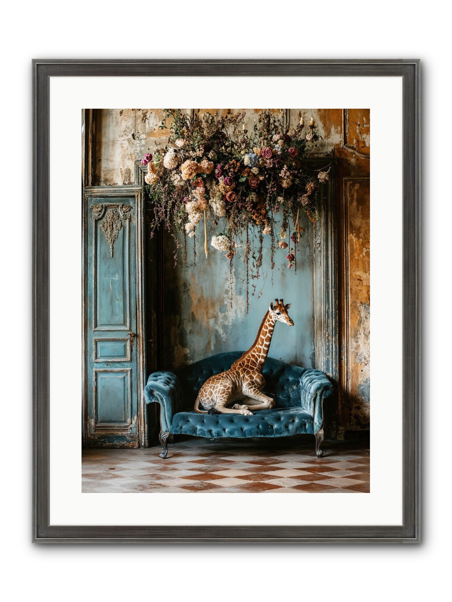 Circus Of Sweet Surrender Framed Print - Slimwoods Black/Silver 18x24