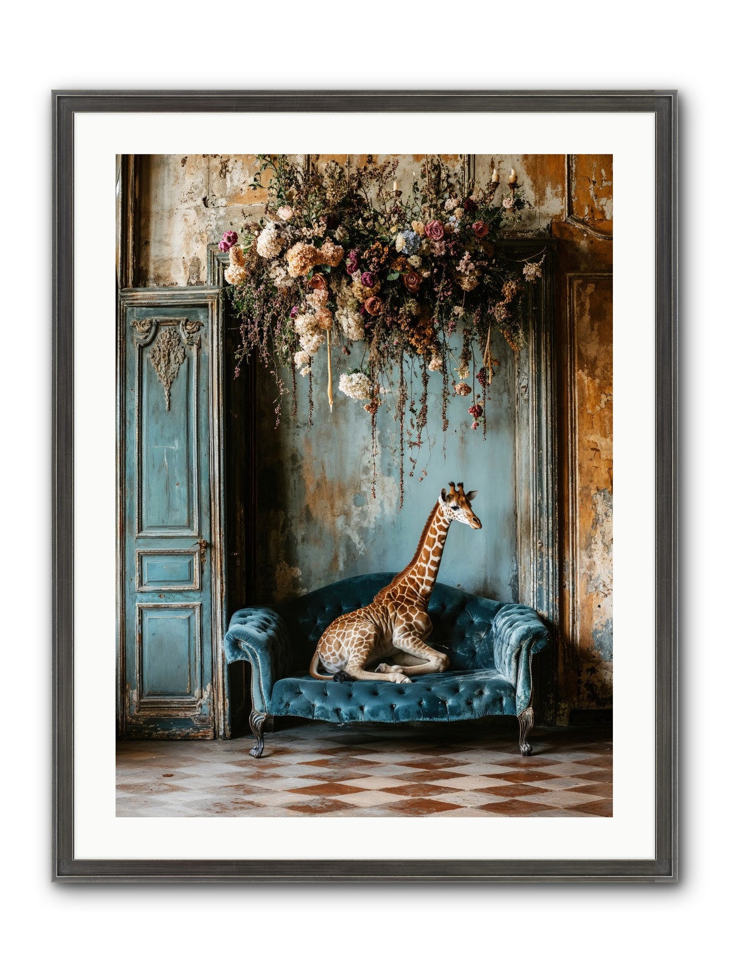 Circus Of Sweet Surrender Framed Print - Slimwoods Black/Silver 24x32