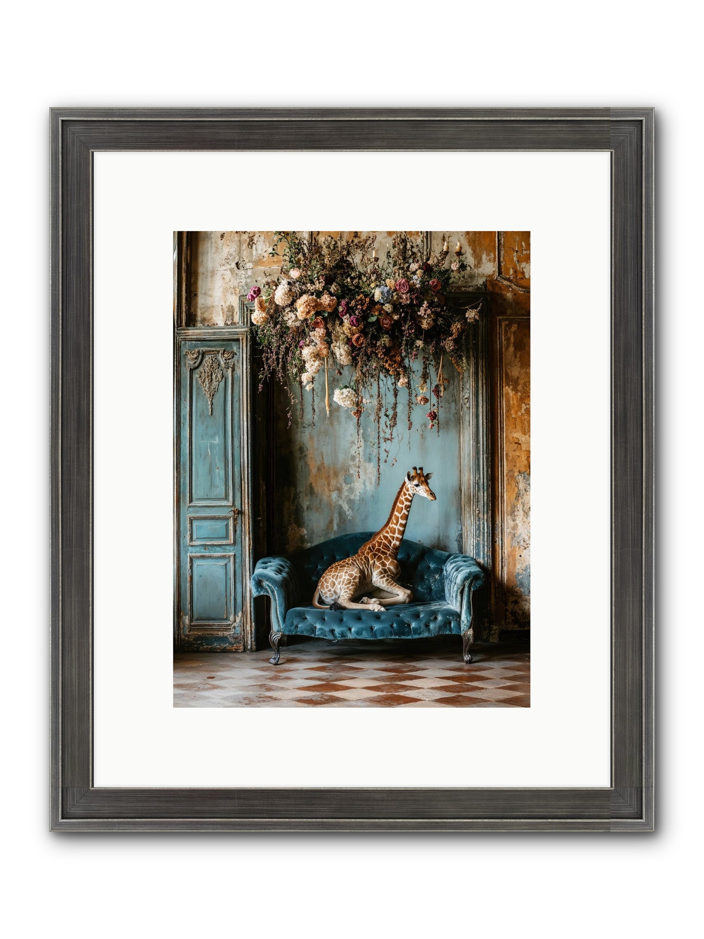 Circus Of Sweet Surrender Framed Print - Slimwoods Black/Silver 9x12