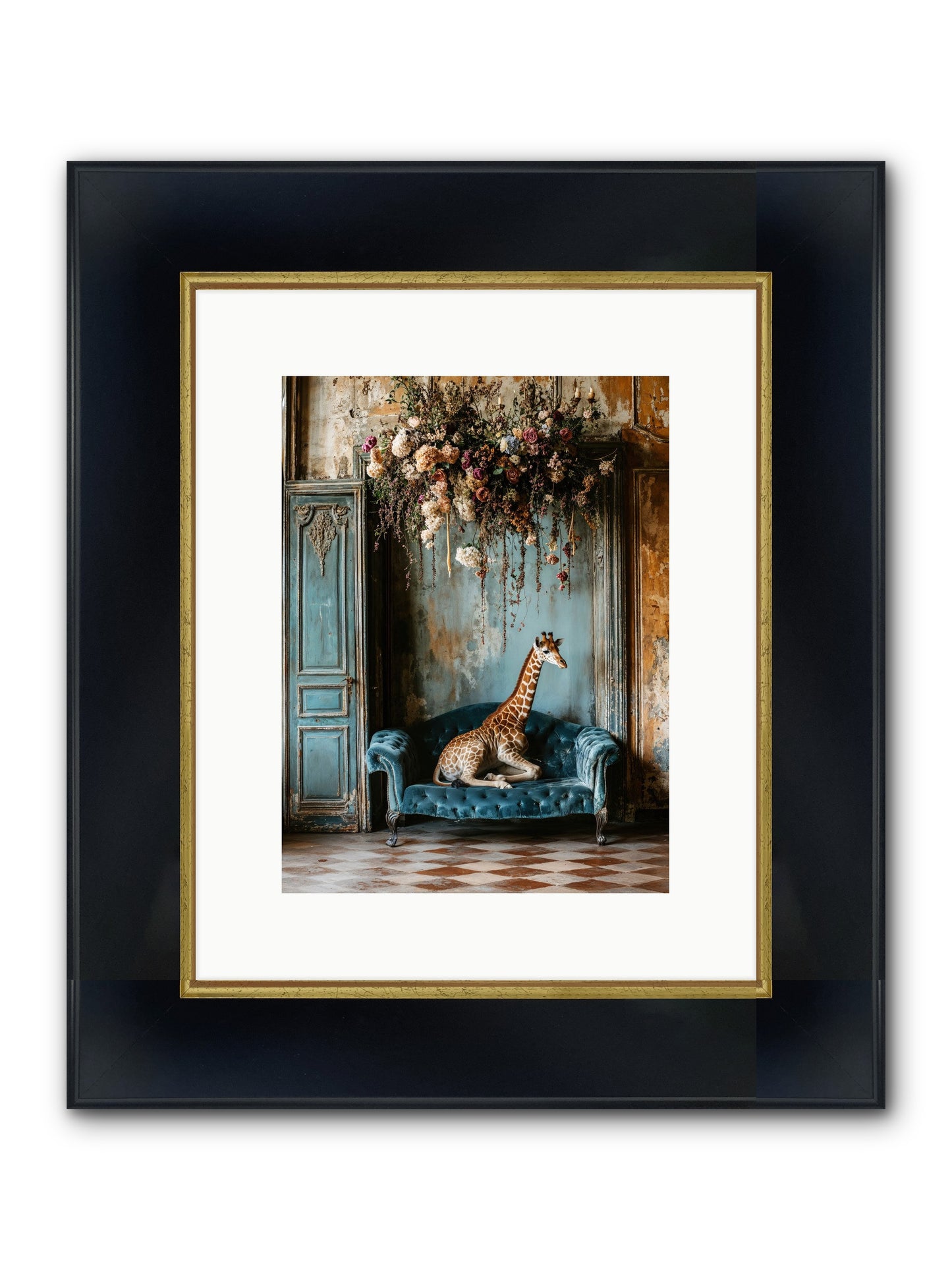 Circus Of Sweet Surrender Framed Print - Wide Black w/Gold 9x12