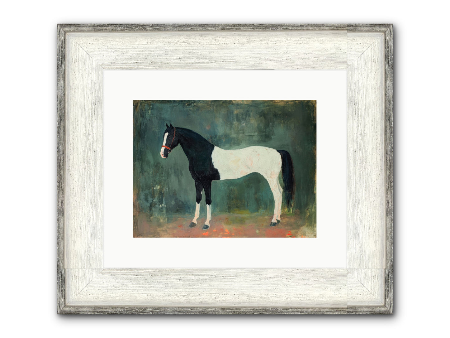 Cloud Rider Framed Print - Driftwood White 12x9