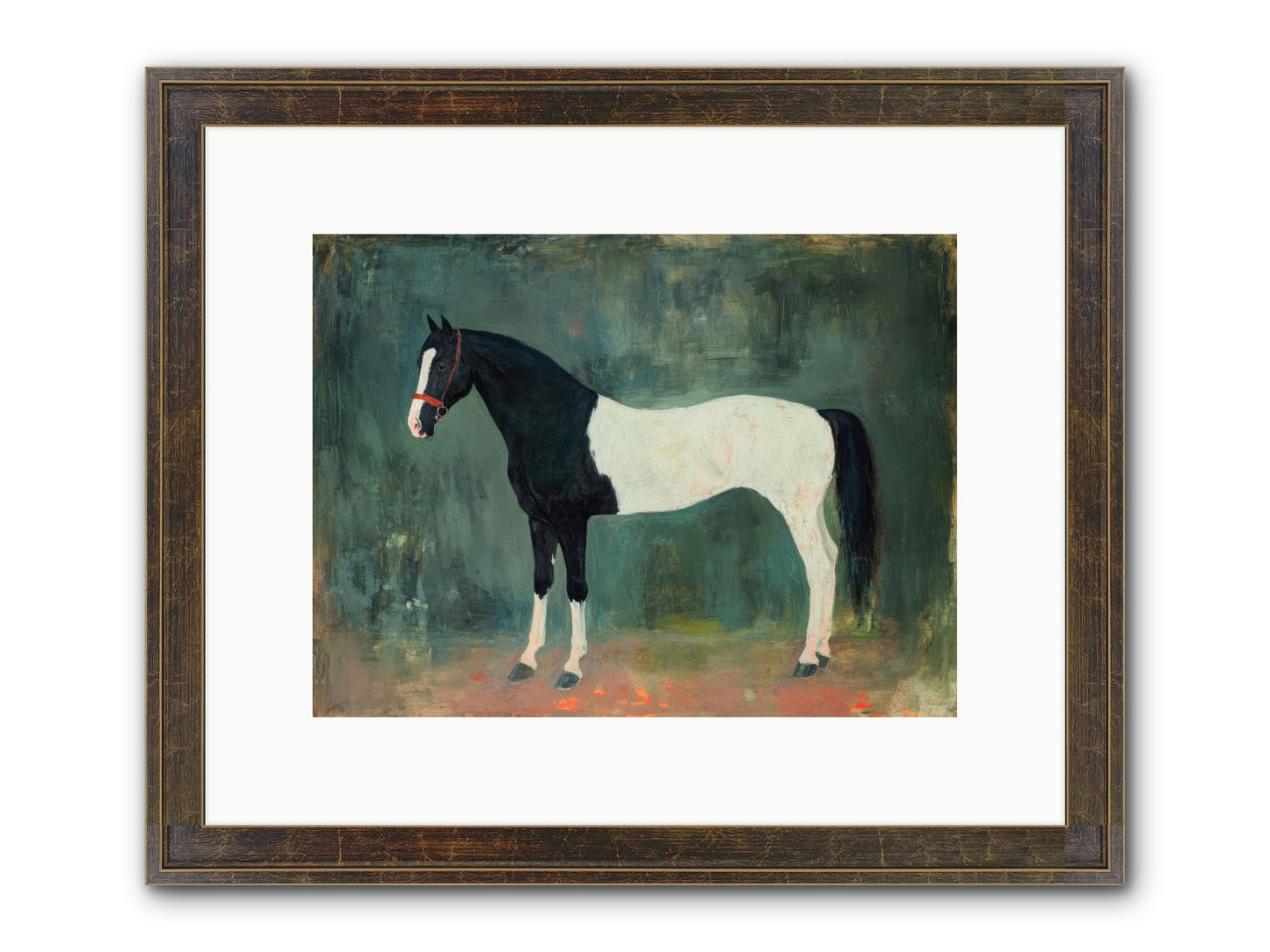 Cloud Rider Framed Print - Slimwoods Black/Gold 12x9