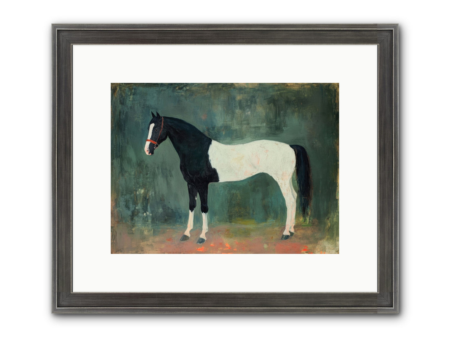 Cloud Rider Framed Print - Slimwoods Black/Silver 12x9