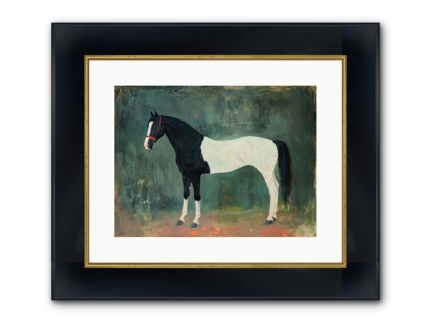 Cloud Rider Framed Print - Wide Black w/Gold 16x12