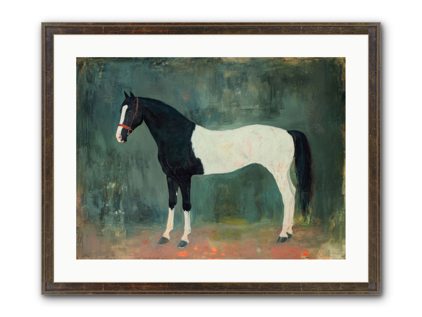 Cloud Rider Framed Print - Slimwoods Black/Gold 24x18