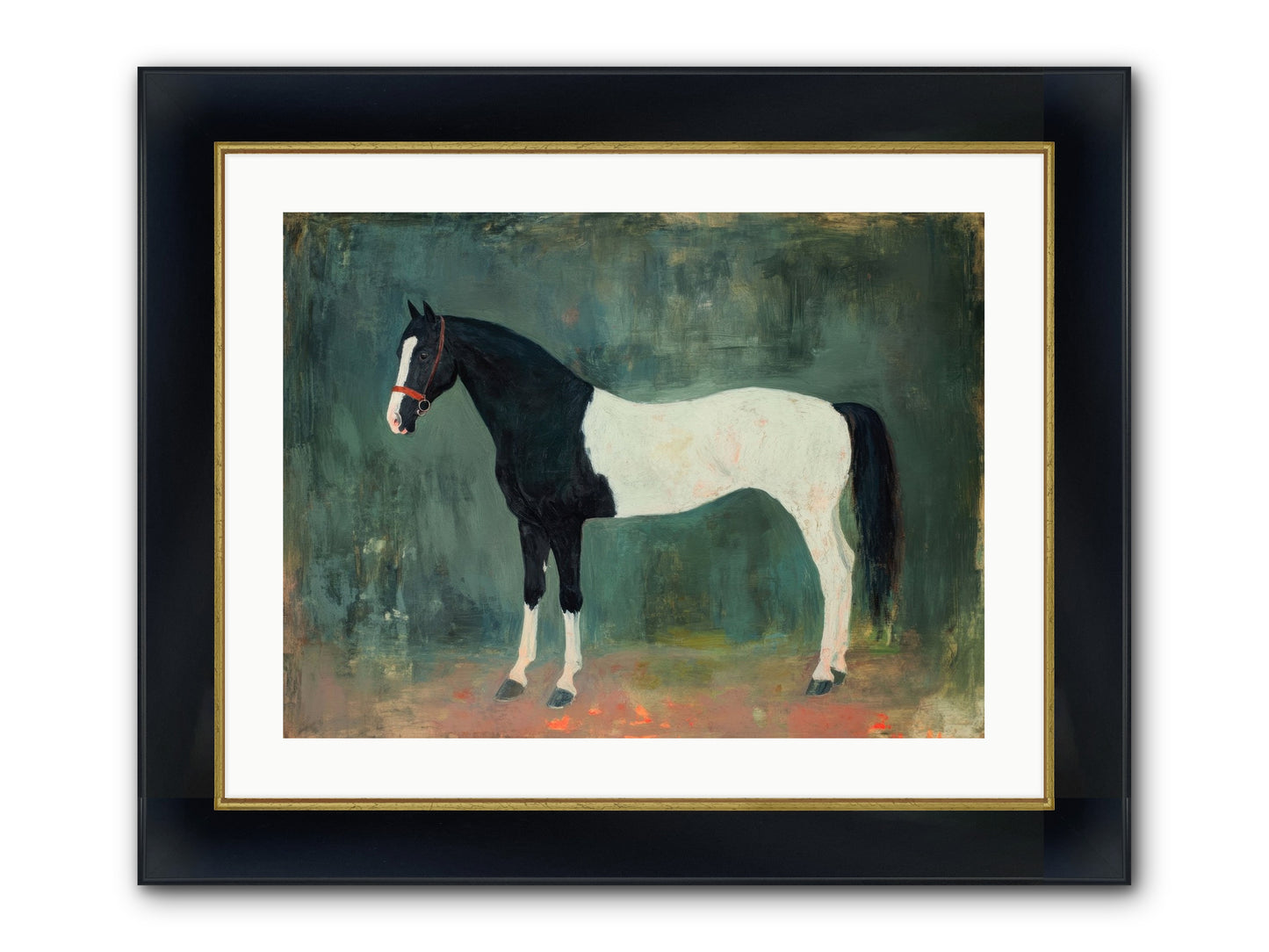 Cloud Rider Framed Print - Wide Black w/Gold 24x18