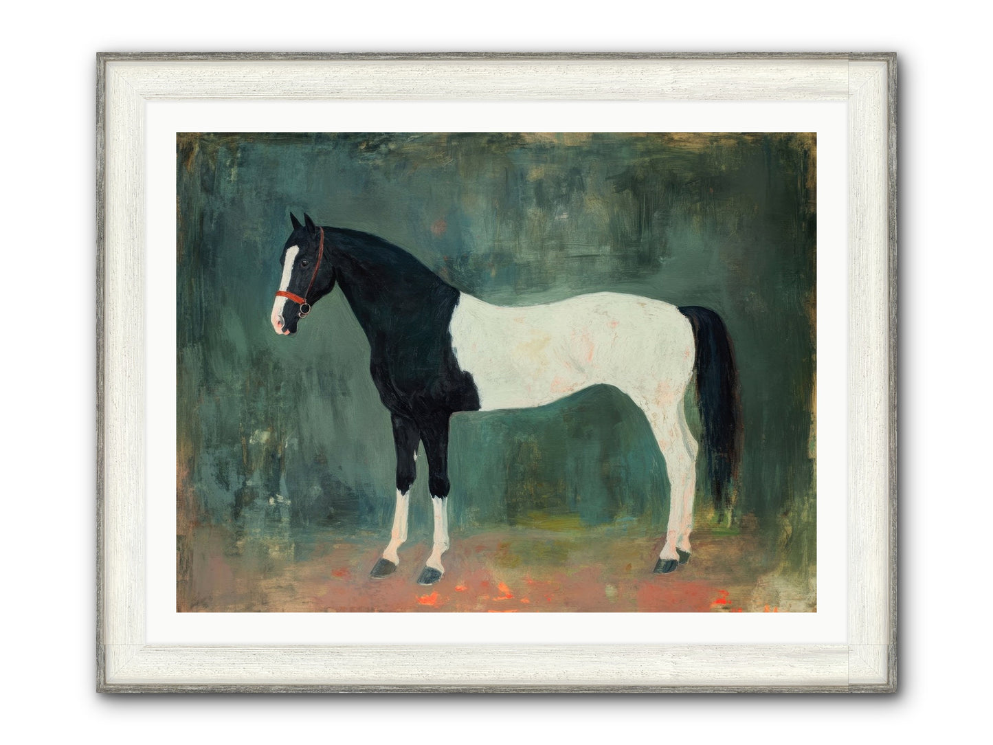 Cloud Rider Framed Print - Driftwood White 40x30