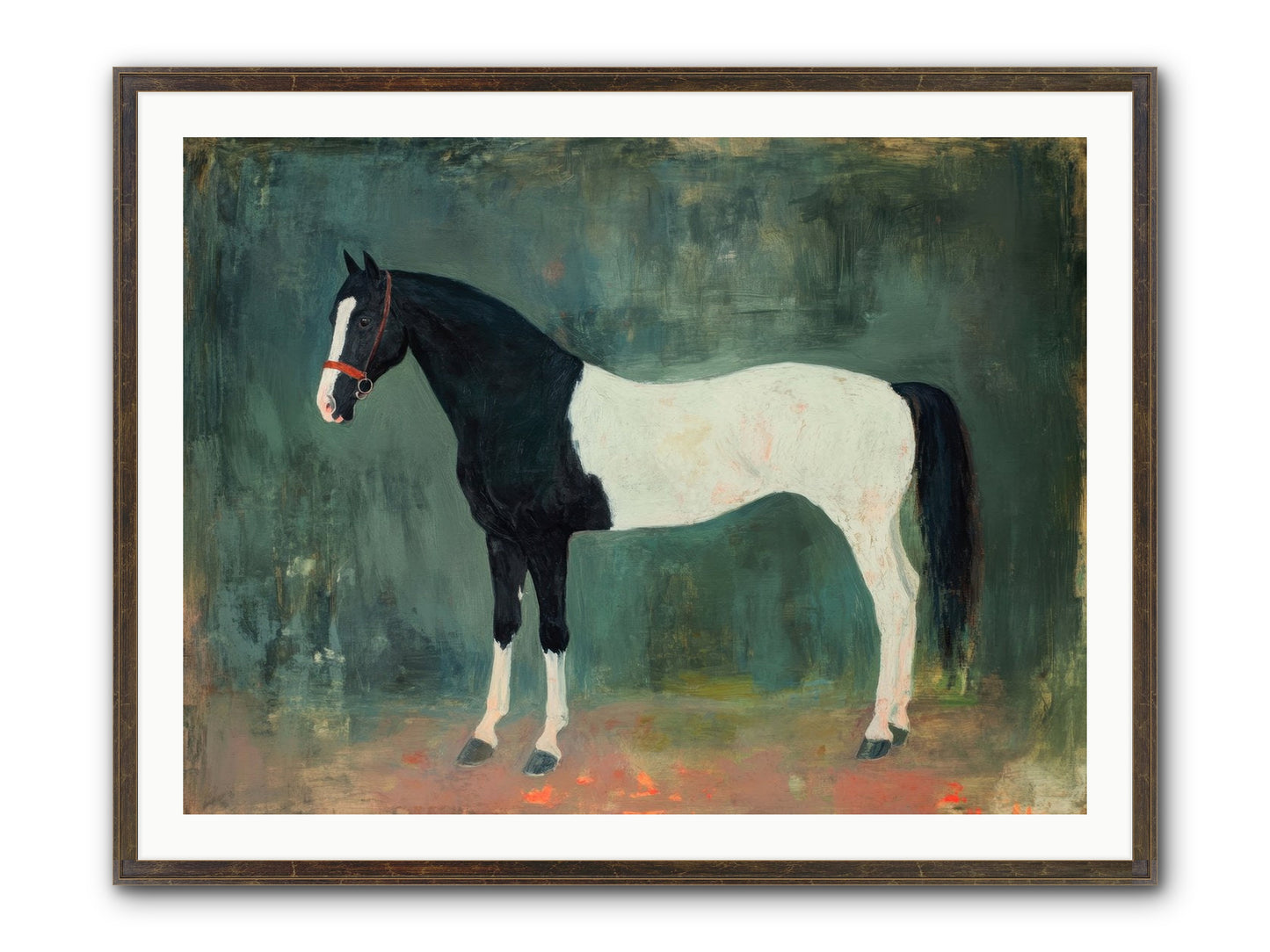 Cloud Rider Framed Print - Slimwoods Black/Gold 40x30