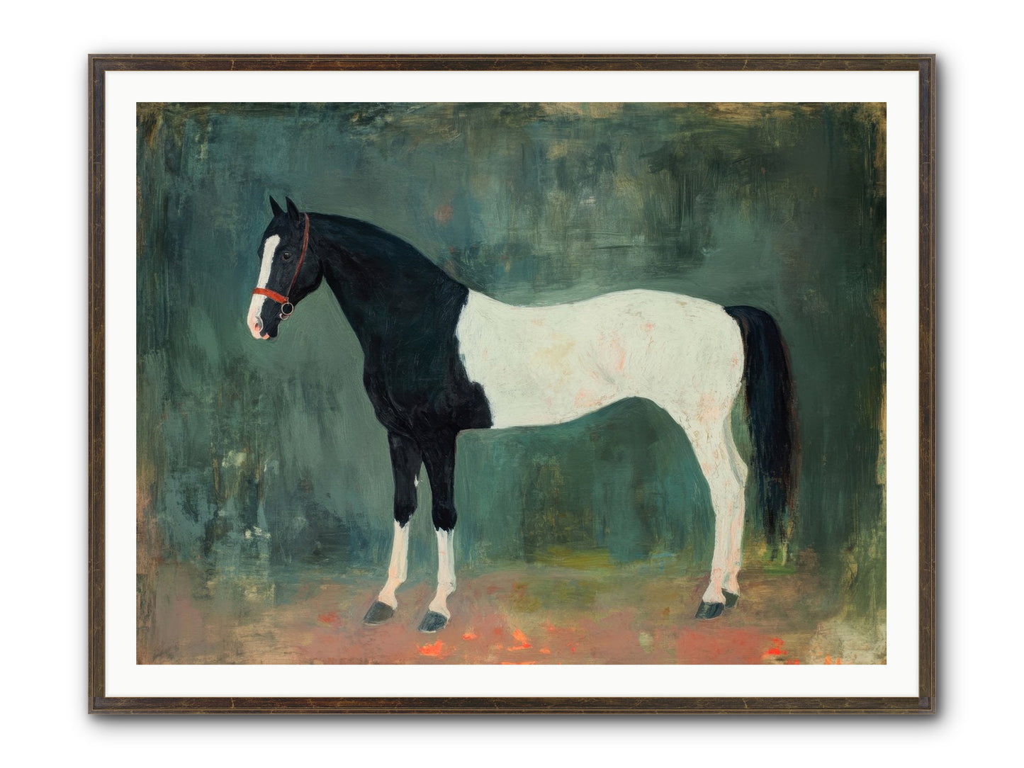 Cloud Rider Framed Print - Slimwoods Black/Gold 48x36