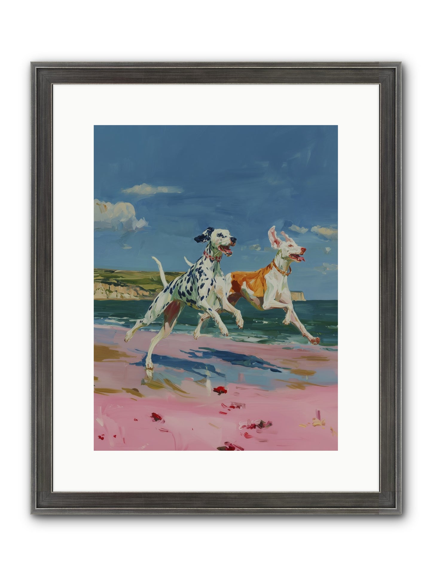 Coastal Outlaws Framed Print - Slimwoods Black/Silver 12x16