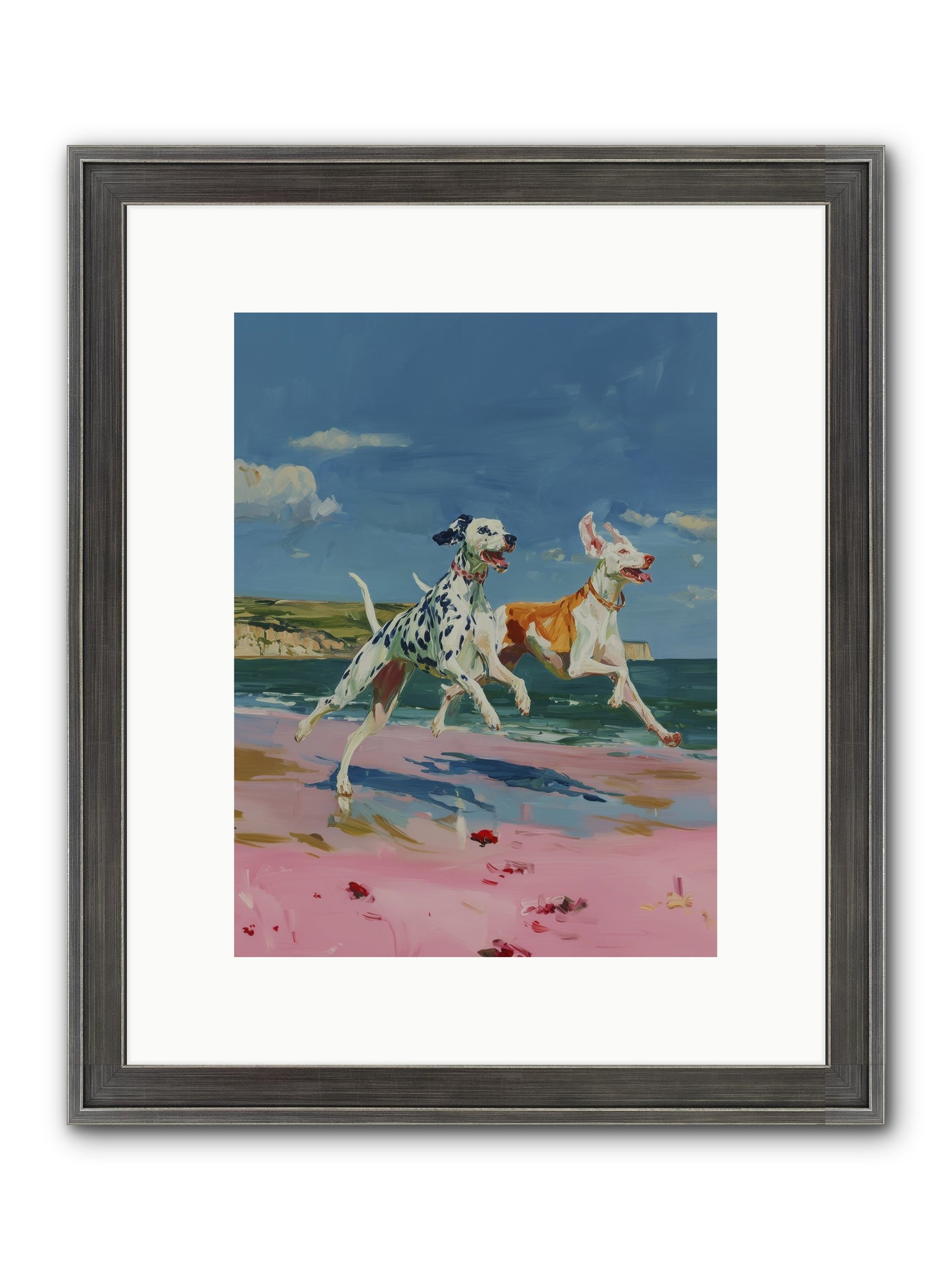 Coastal Outlaws Framed Print - Slimwoods Black/Silver 9x12