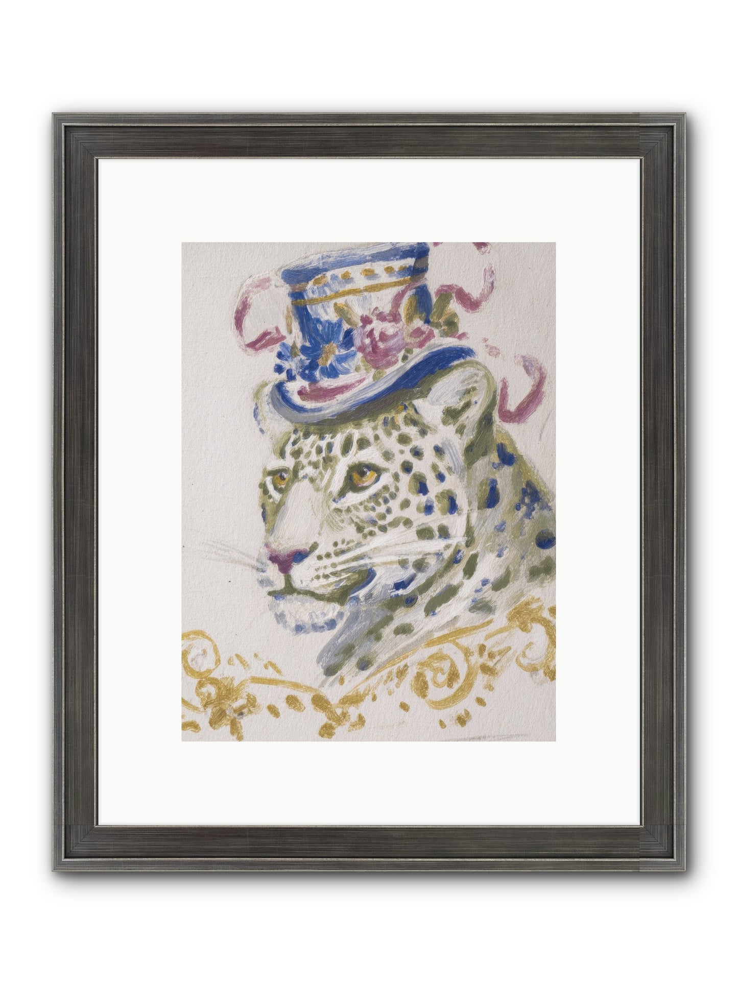 Cocktails At Velvet Oaks Framed Print - Slimwoods Black/Silver 9x12