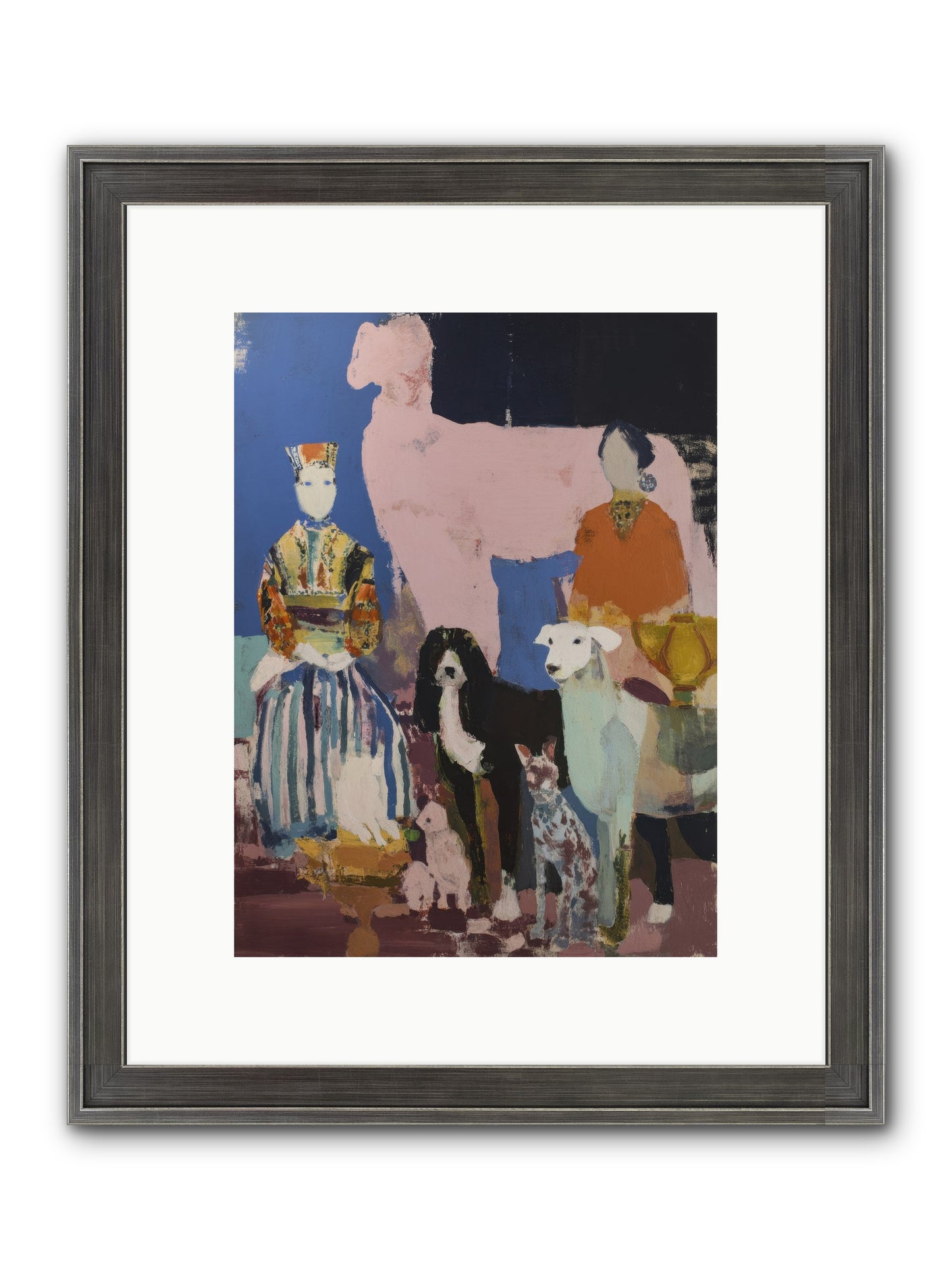 Collected Framed Print - Slimwoods Black/Silver 9x12