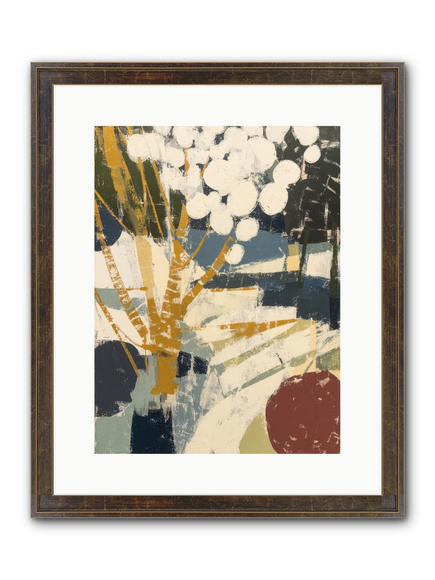 Consecrated Framed Print - Slimwoods Black/Gold 12x16